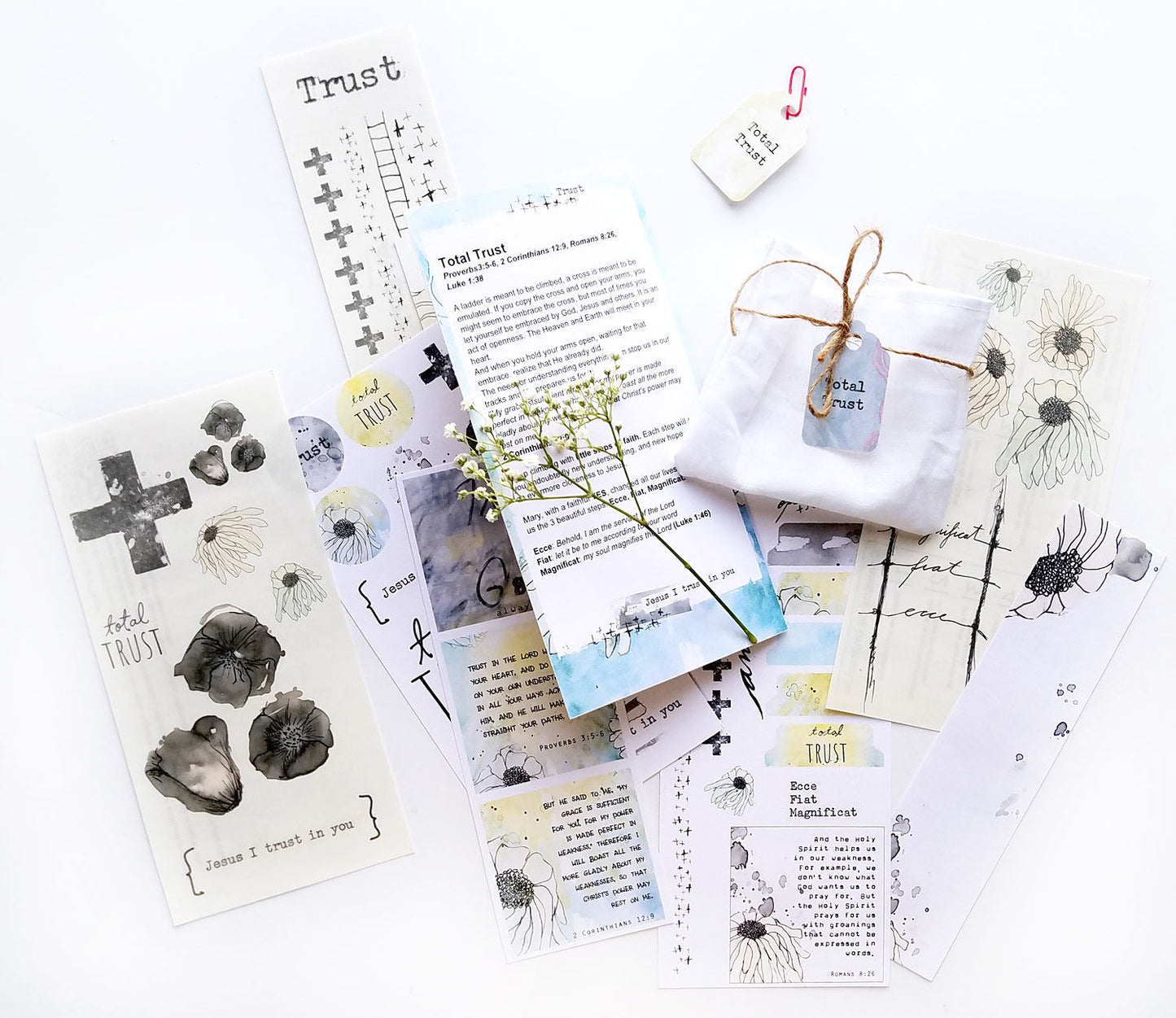 Total Trust - a Bible journaling creative devotional kit