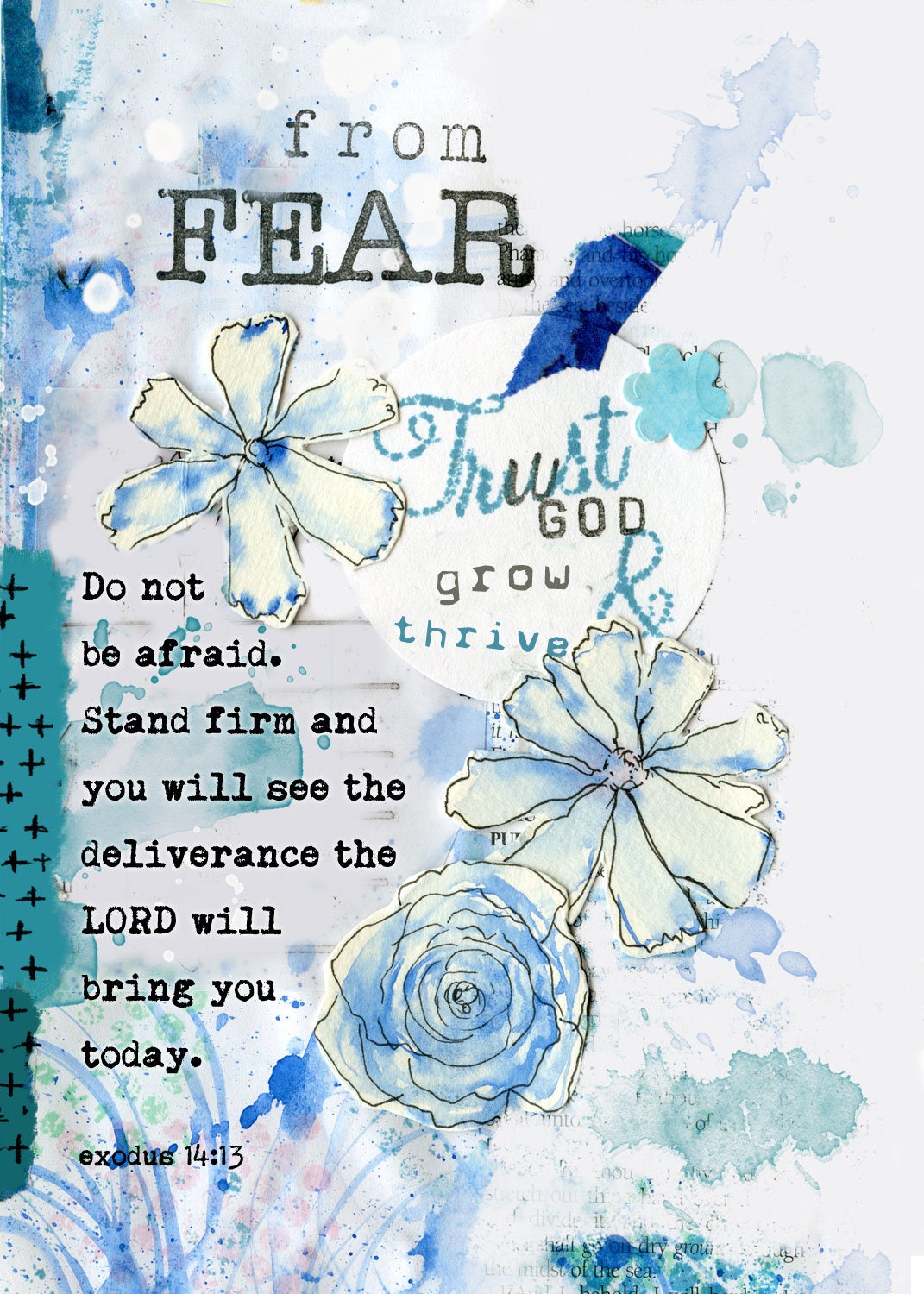 Free from Fear Note Card 5x7