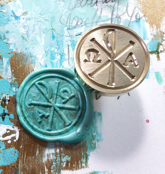 Christogram - wax seal stamp