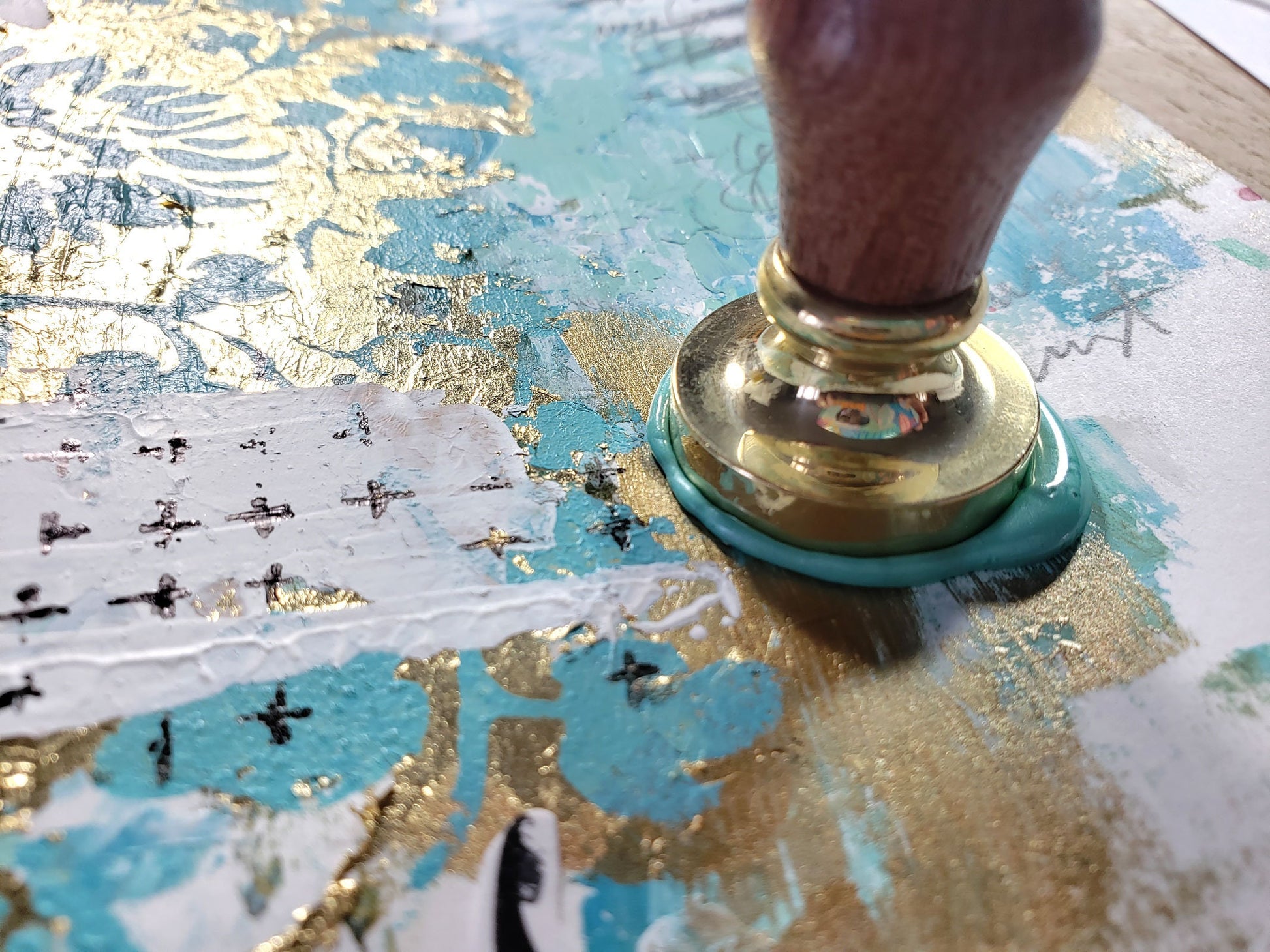 Christogram - wax seal stamp