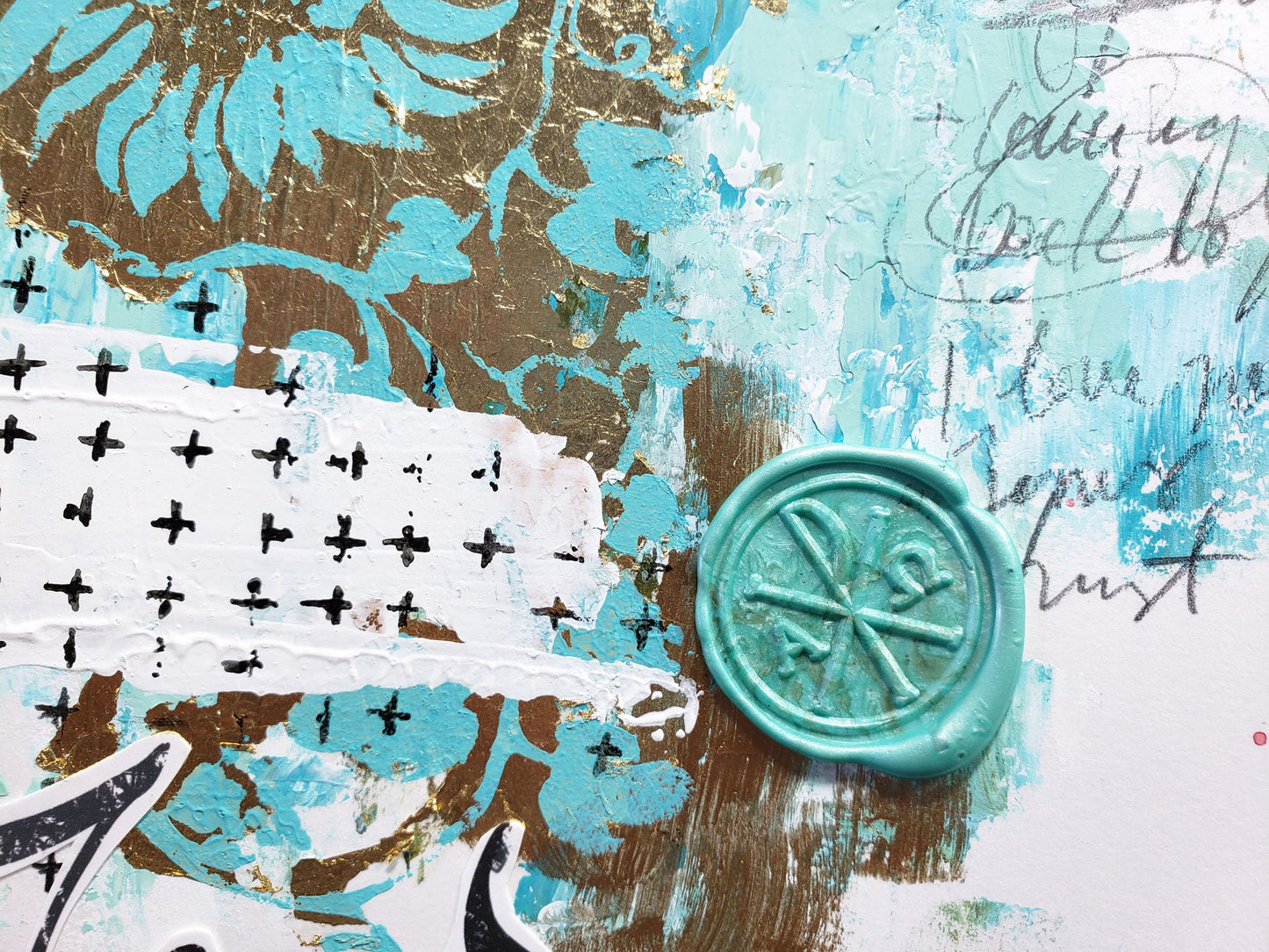 Christogram - wax seal stamp