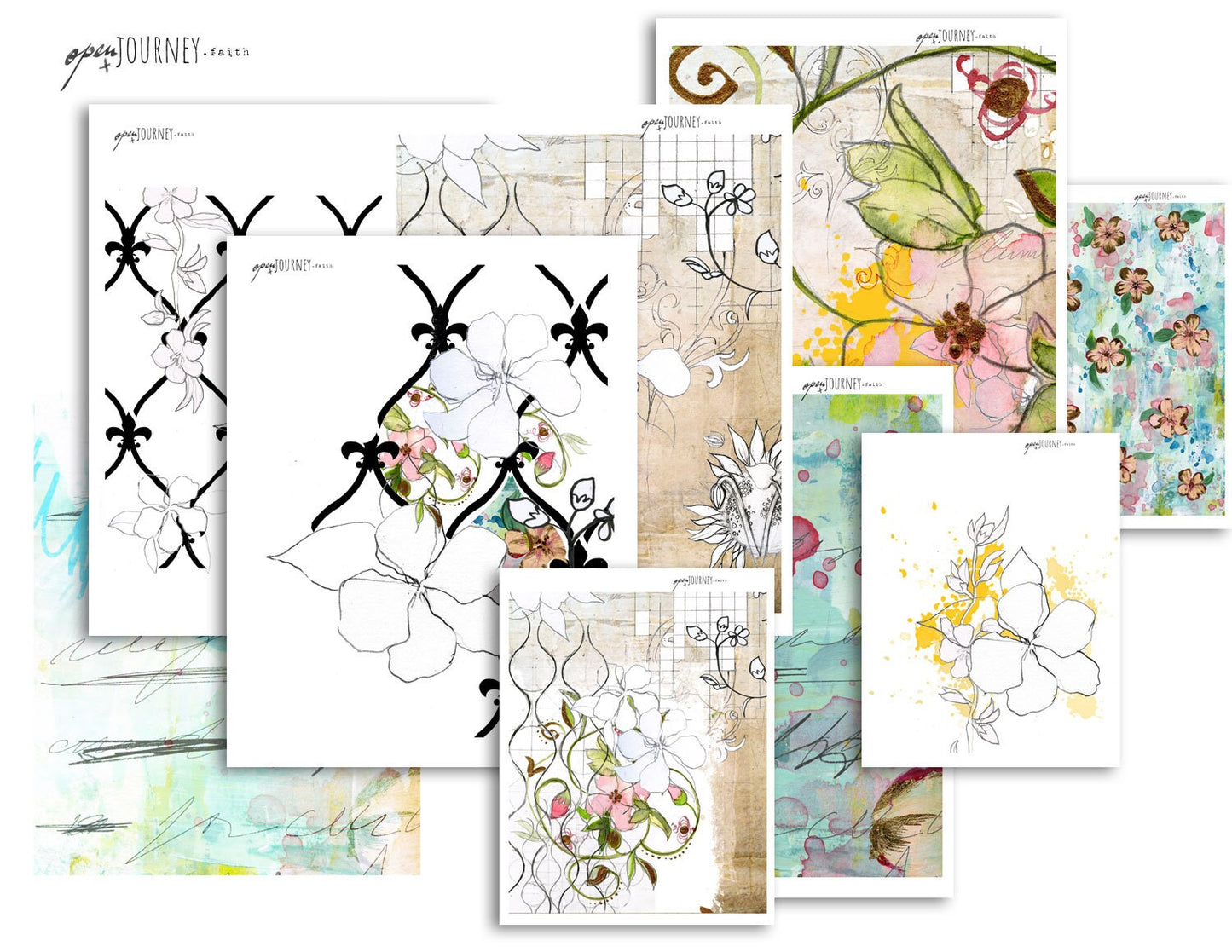 Illuminated - a Bible journaling creative devotional -digital download