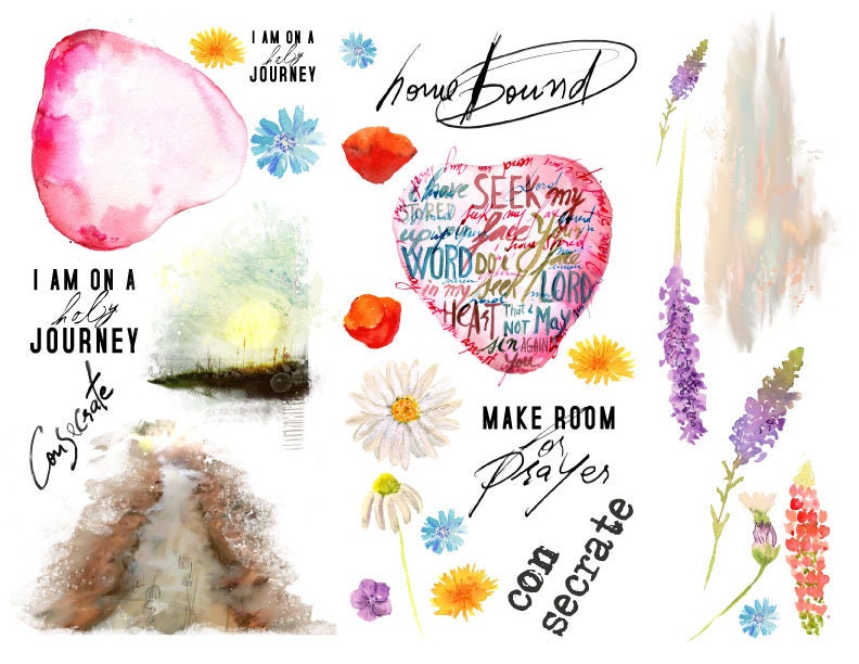 Homebound - a Bible journaling creative devotional -digital download