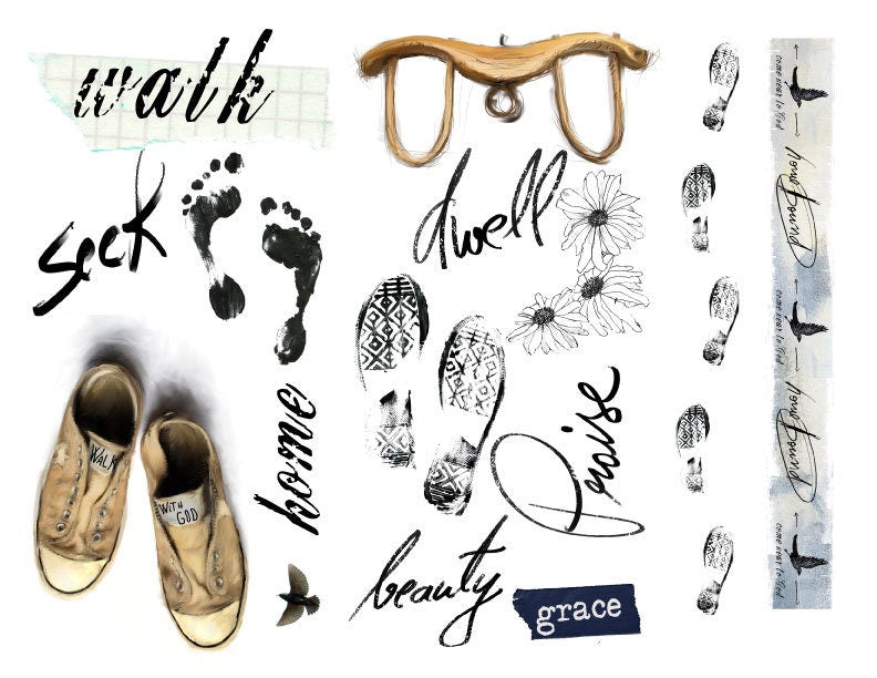 Homebound - a Bible journaling creative devotional -digital download