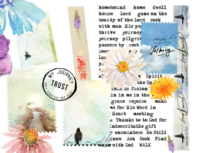 Homebound - a Bible journaling creative devotional -digital download