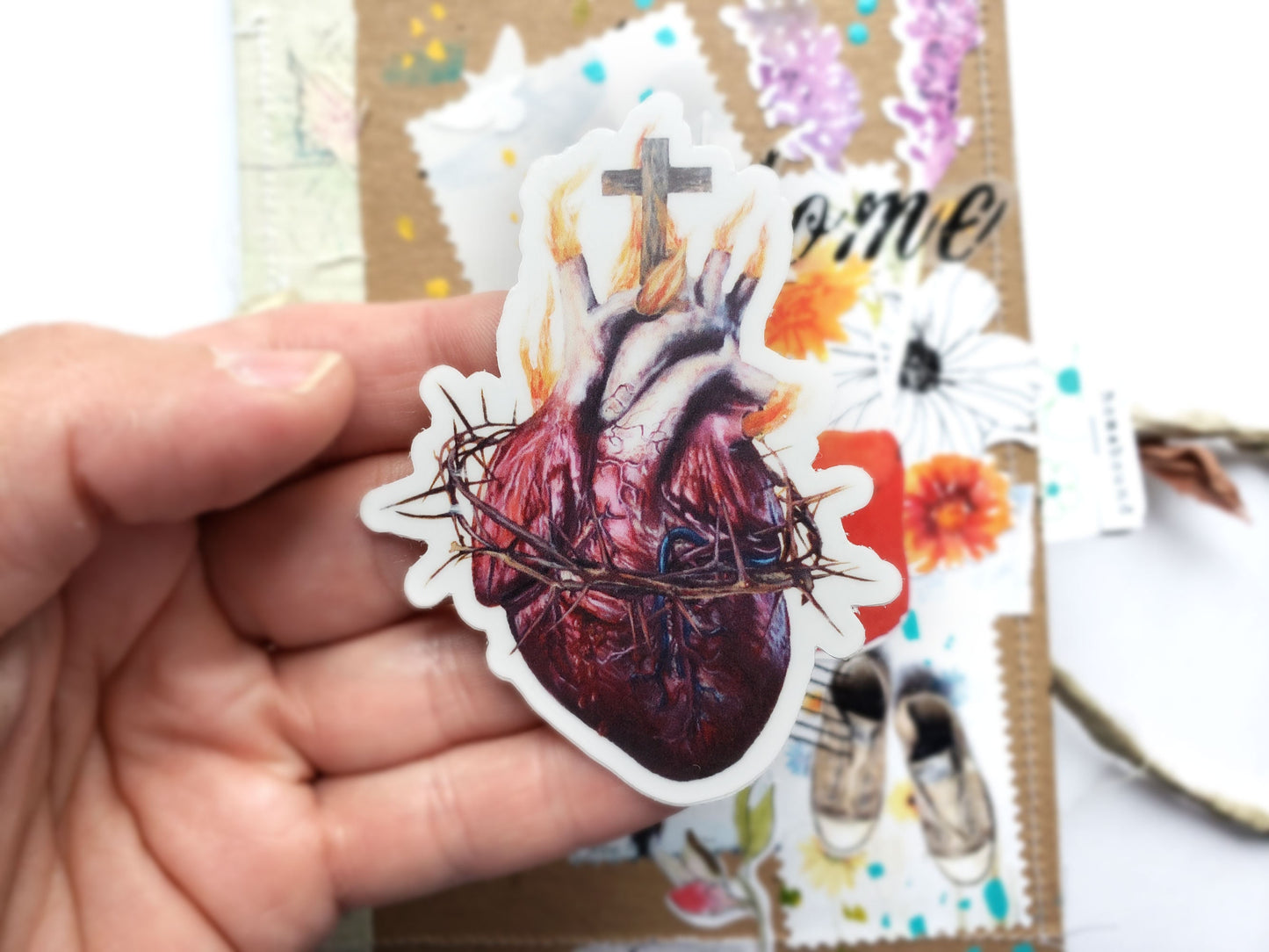 The Sacred Heart - sticker