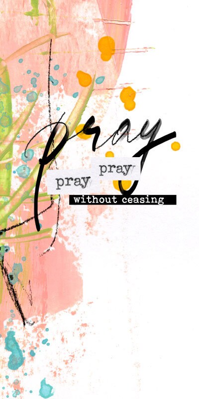 Prayer Journal Elements- journaling art-digital download