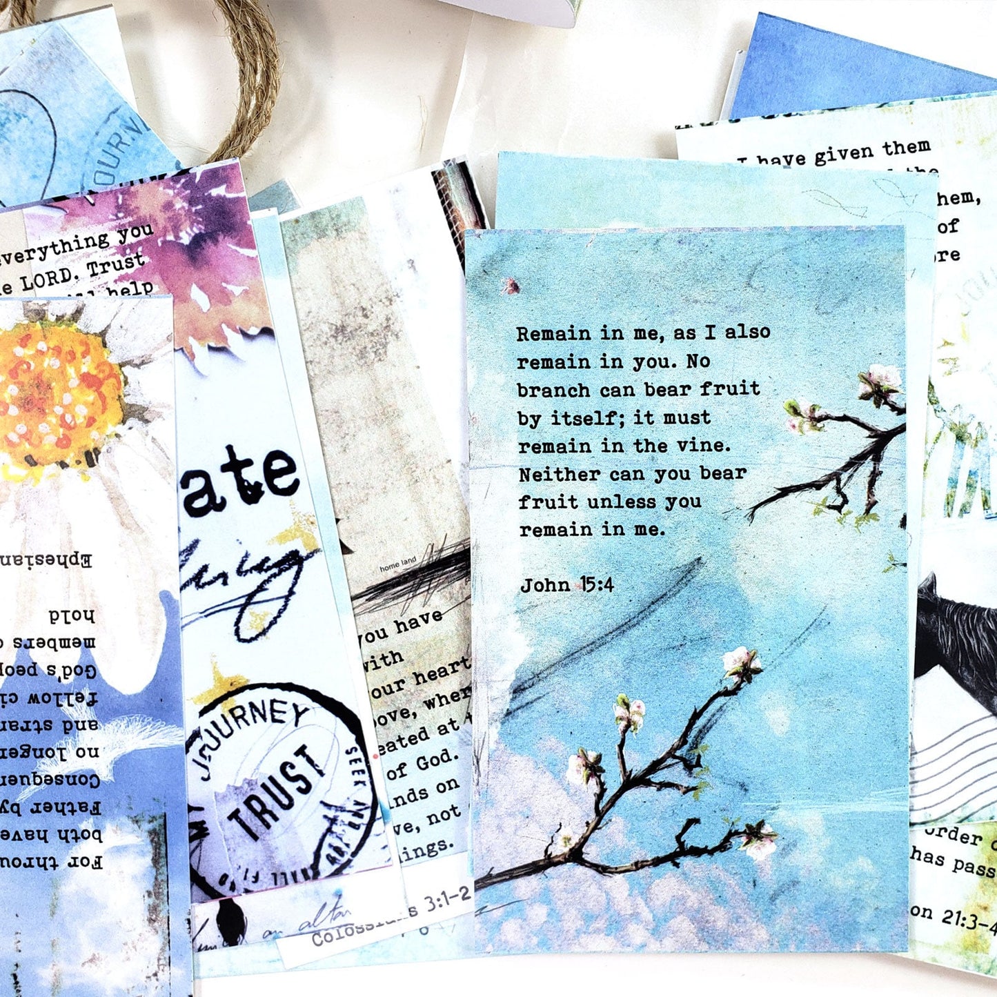 Homebound - set of 40 Bible verse cards