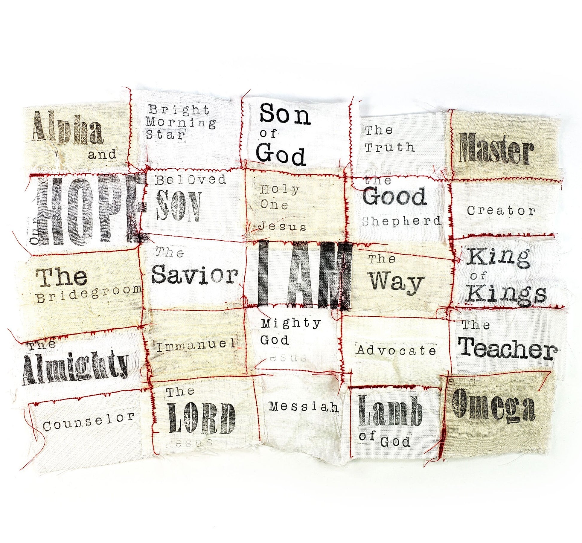 His Name - giclee print