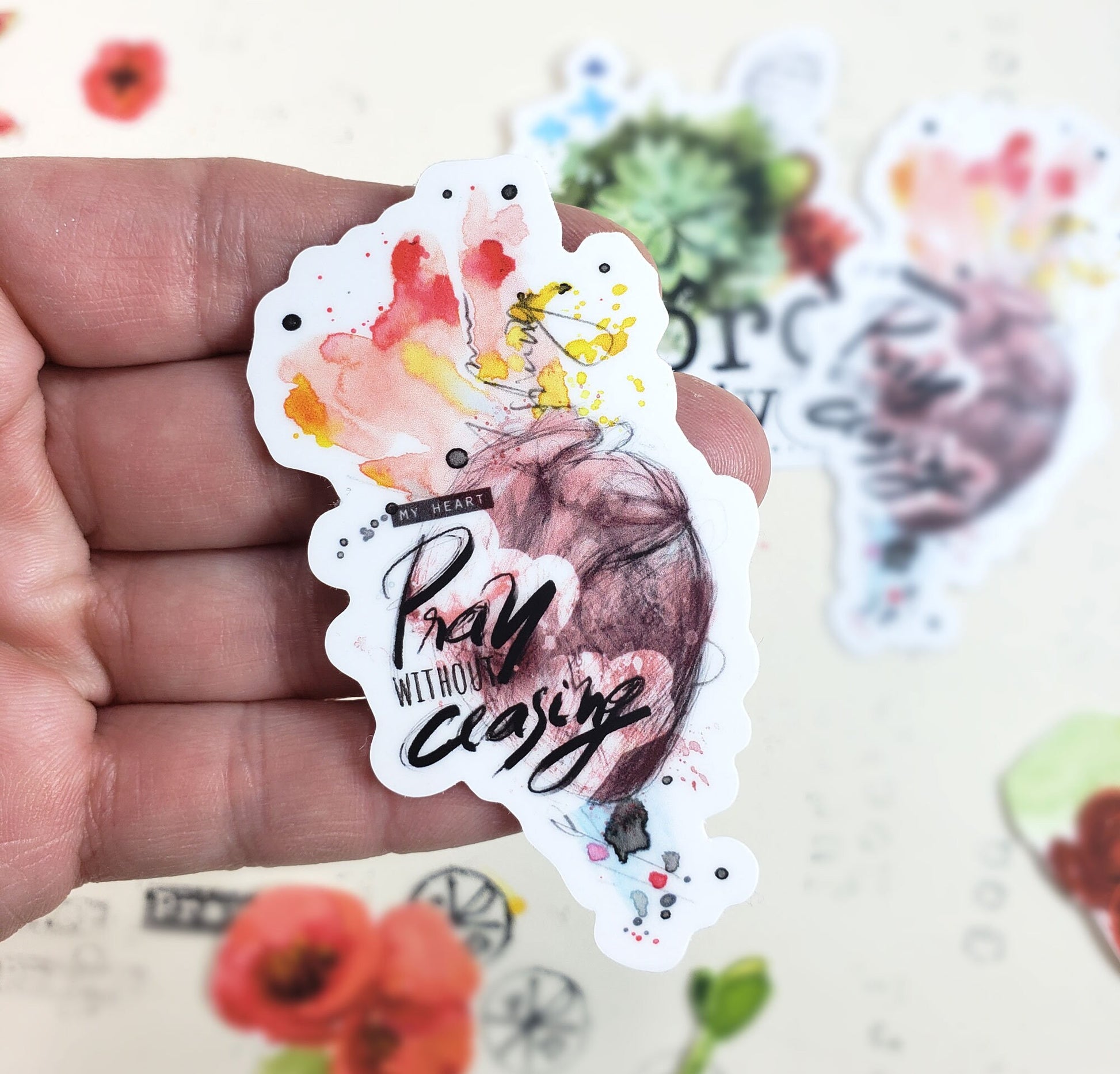 Pray without Ceasing - sticker