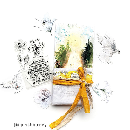 The Road to Emmaus- a creative bible study / Bible journaling creative devotional kit