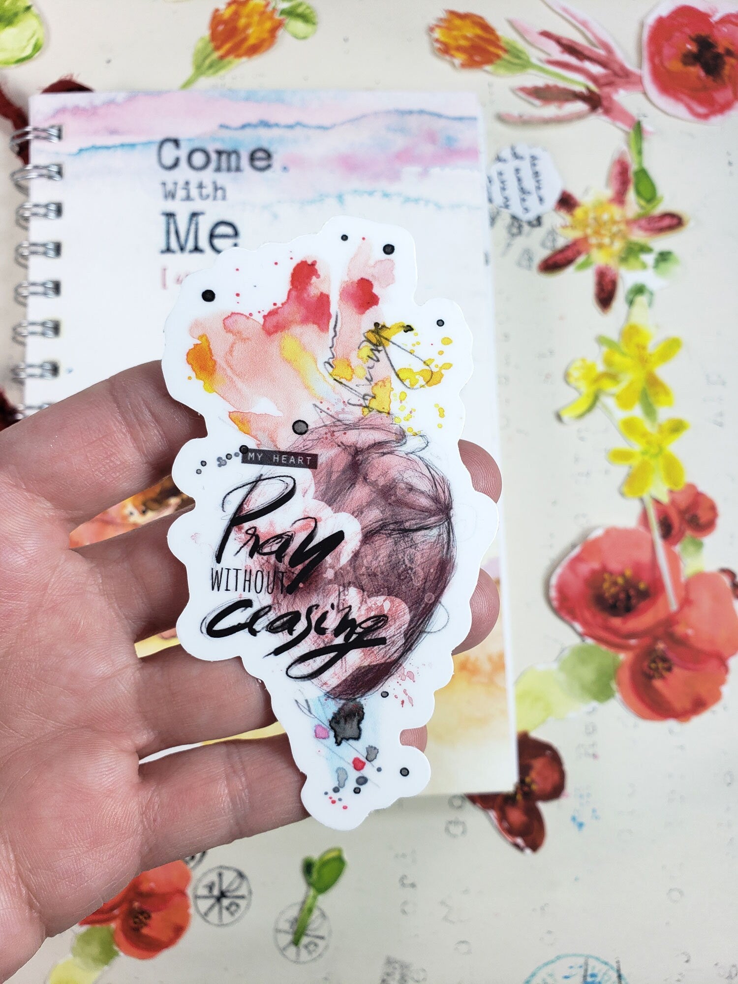 Pray without Ceasing - sticker