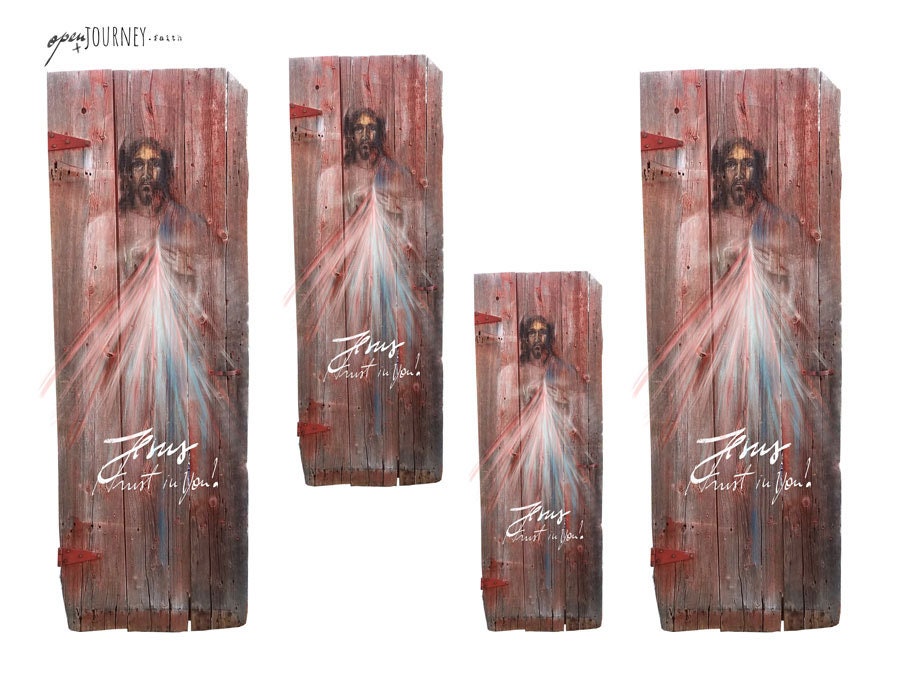 Divine Mercy bible journaling elements - digital download