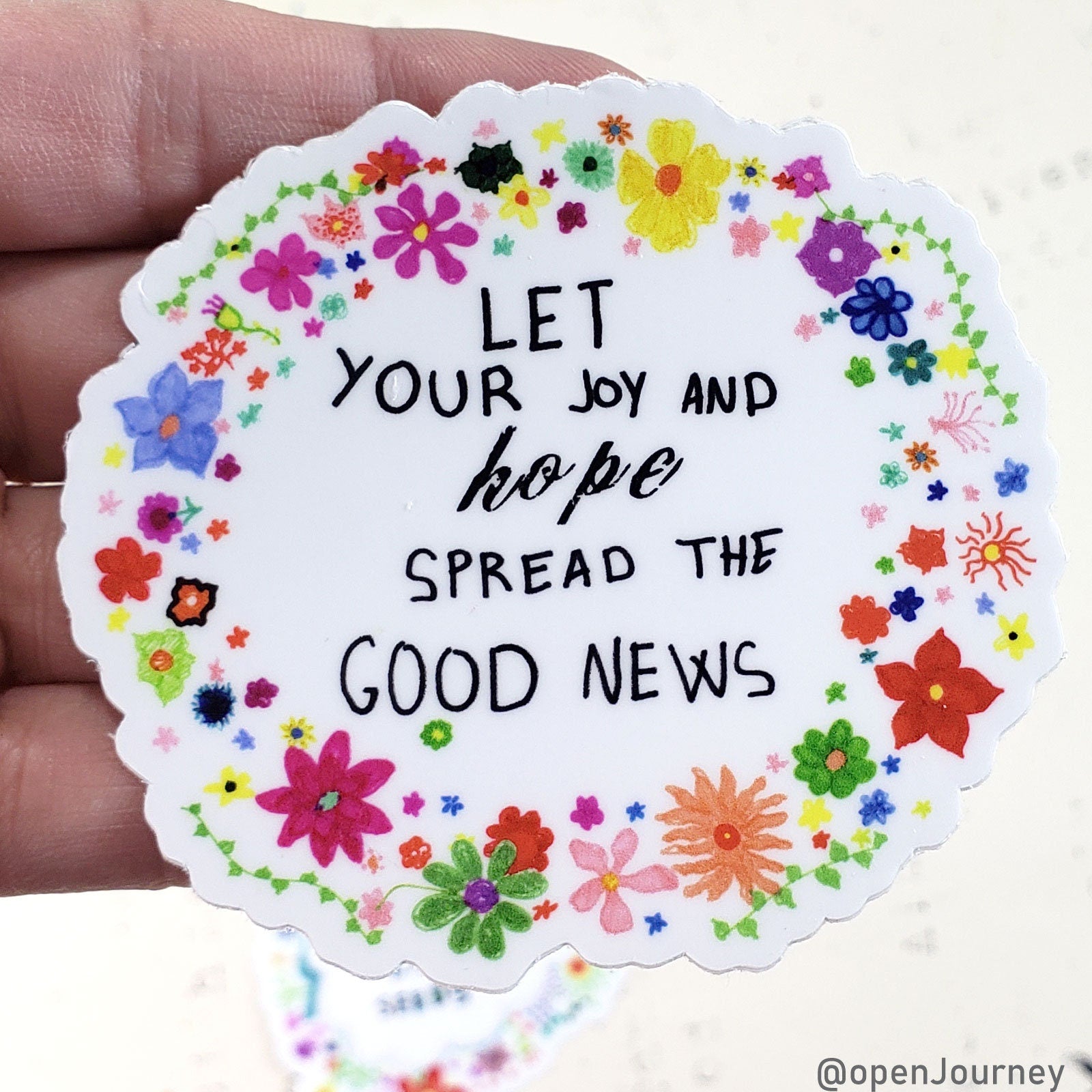 Faith sticker combo - 4 stickers