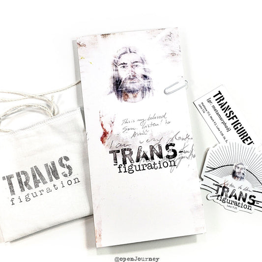 The Transfiguration- a creative bible study / Bible journaling creative devotional kit