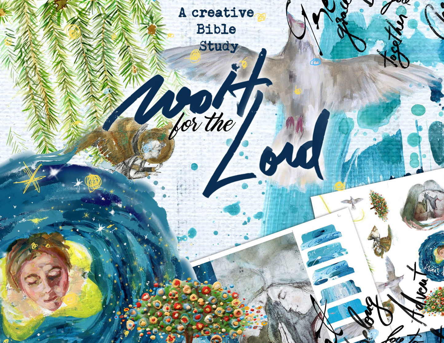 Wait for the Lord- an Advent creative bible study - digital download