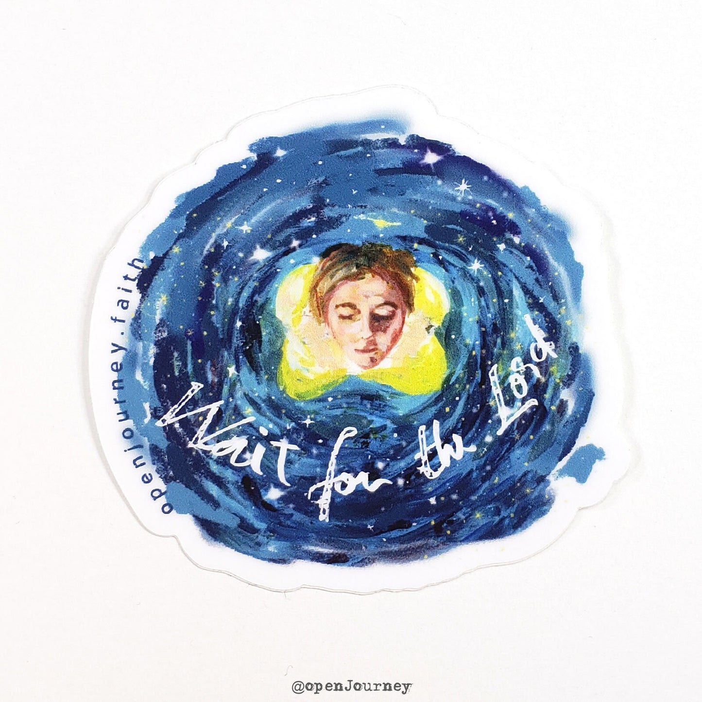 Wait for the Lord - sticker