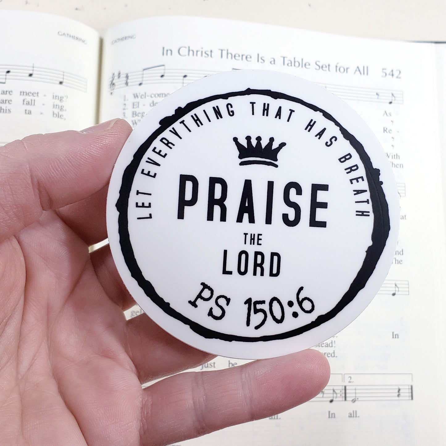 Praise - sticker