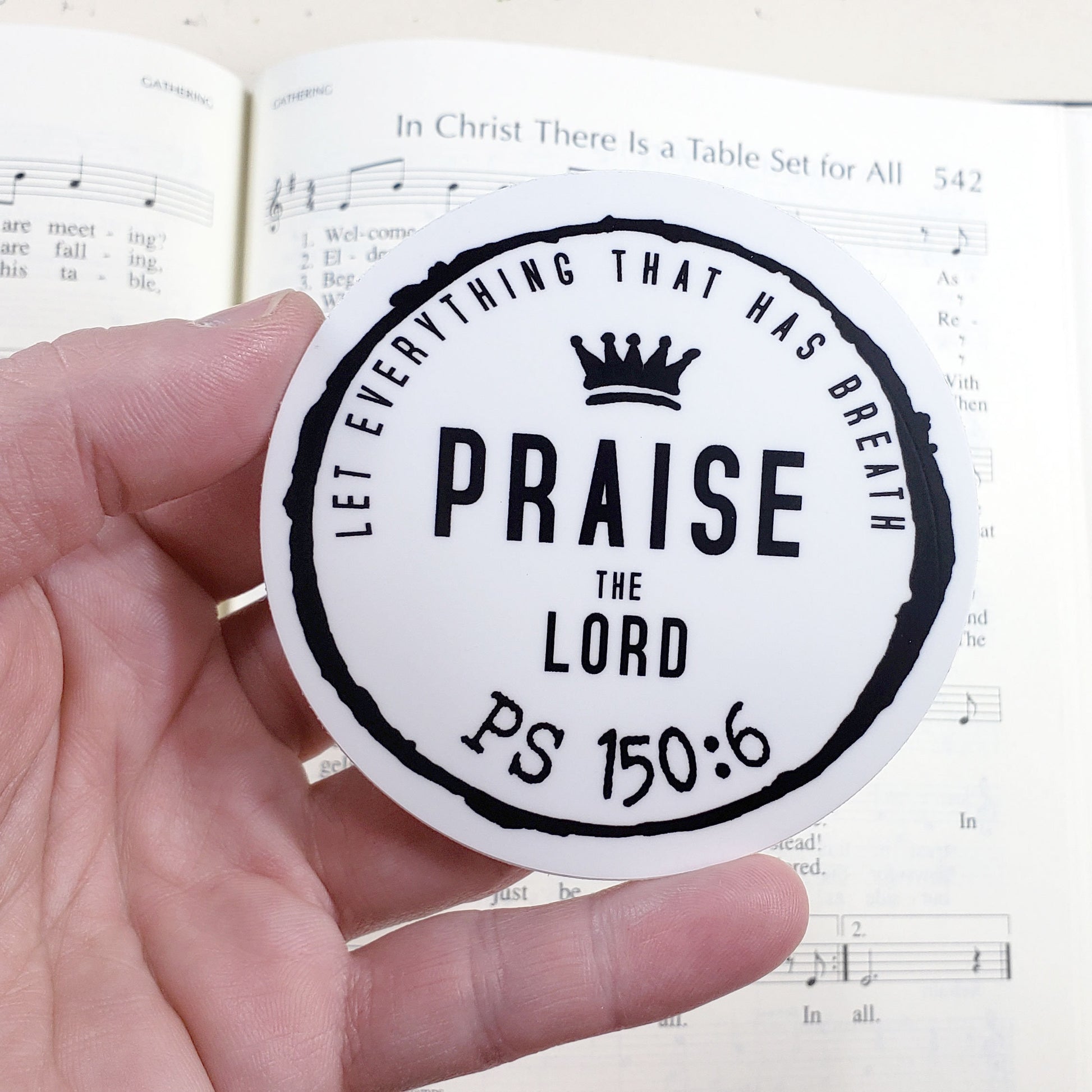 Praise - sticker
