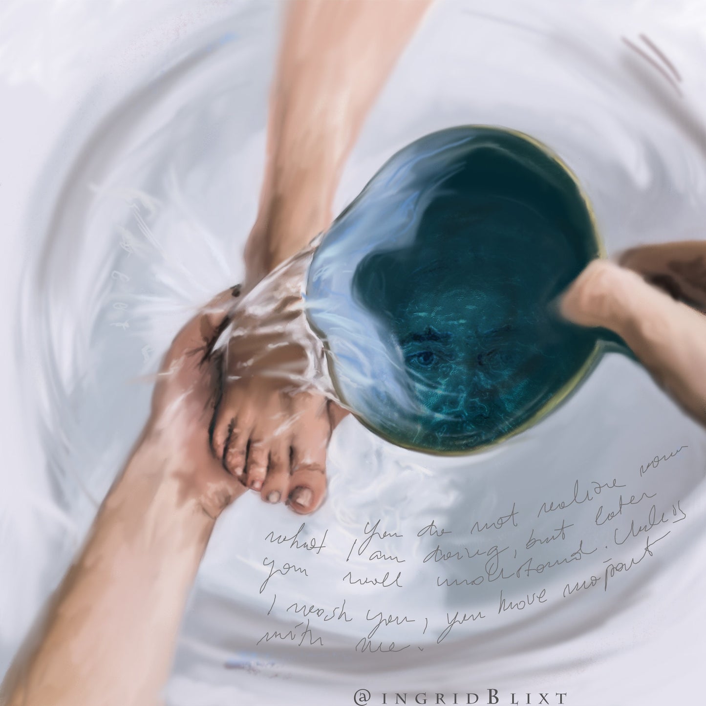 Unless I wash you - fine art print