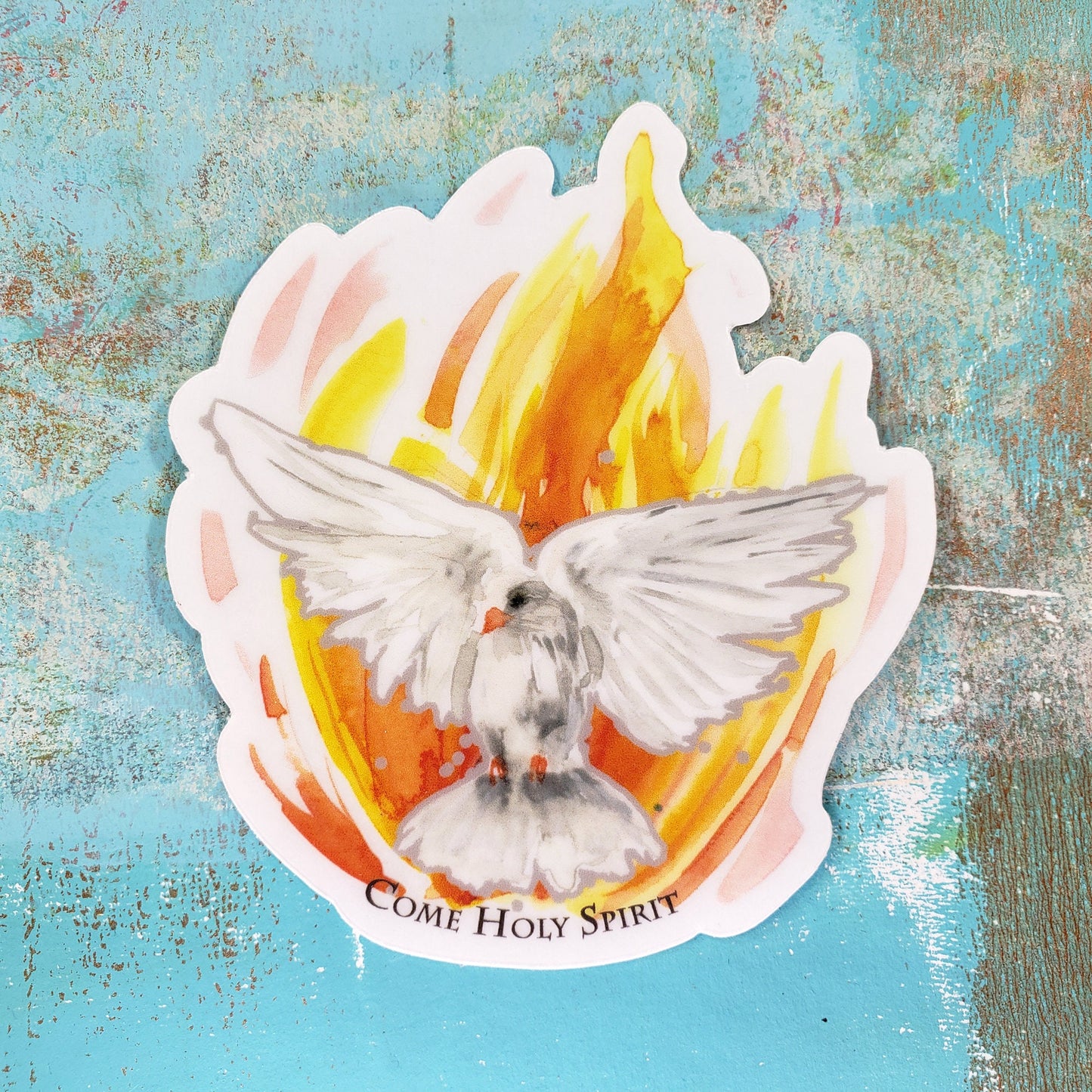 Come Holy Spirit- faith sticker