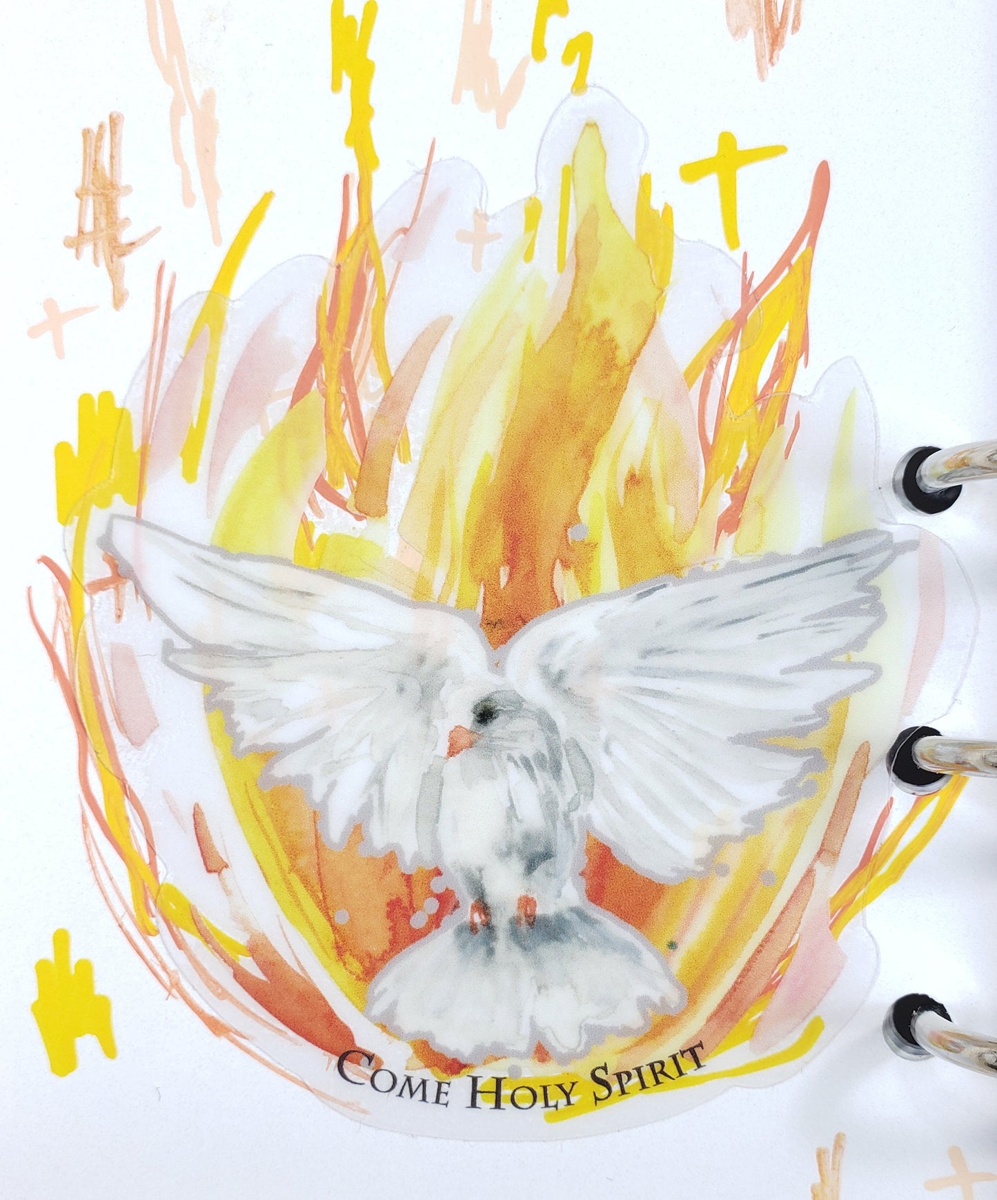 Come Holy Spirit- faith sticker