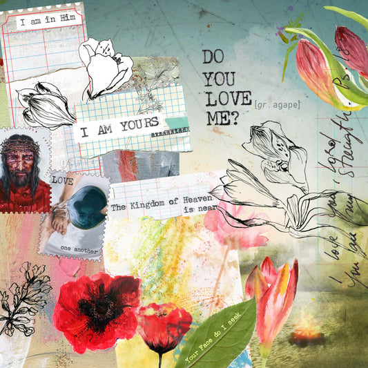 Do you love Me? - digital download, a creative bible study, Bible journaling creative devotional