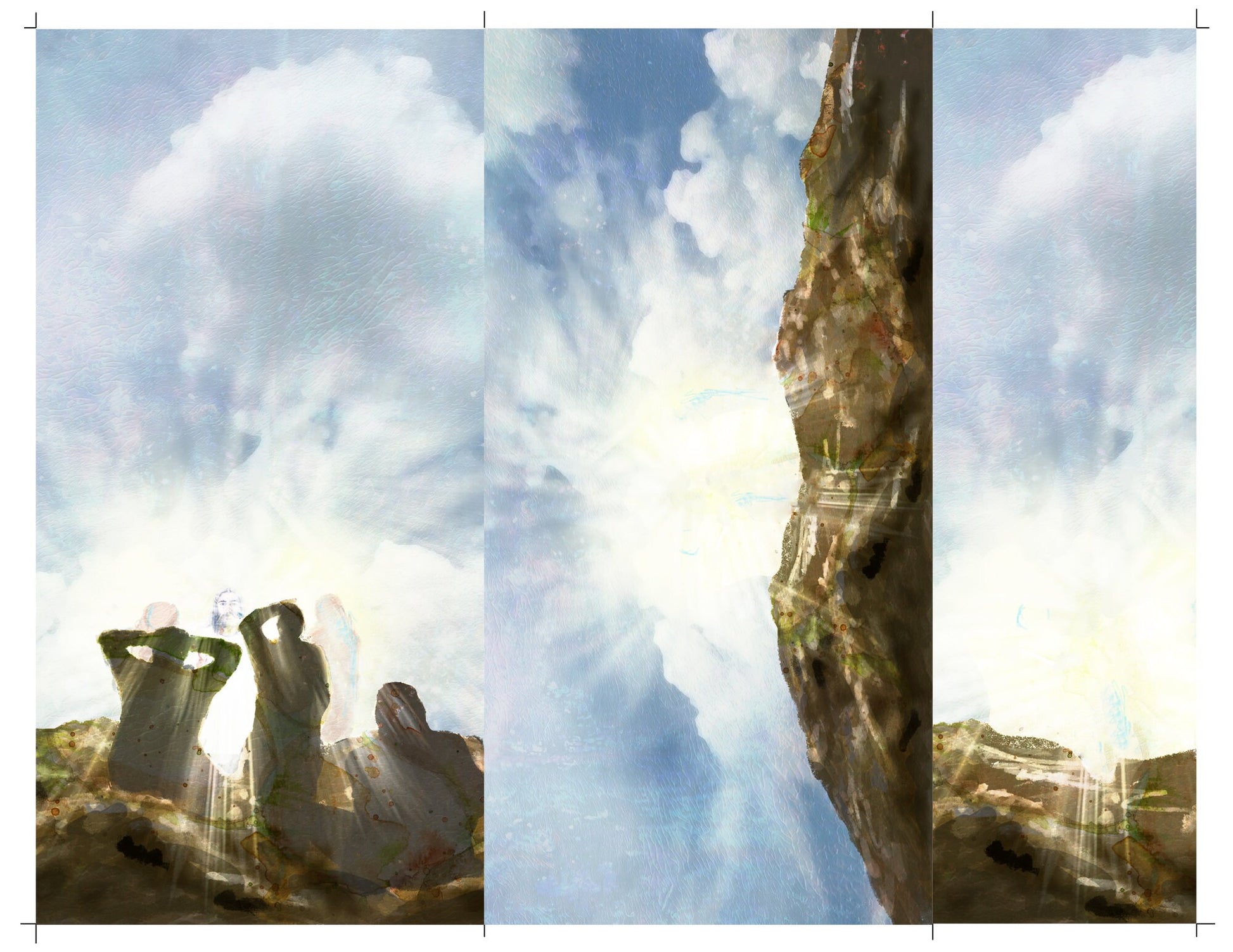 The Transfiguration- a creative bible study / Bible journaling creative devotional kit