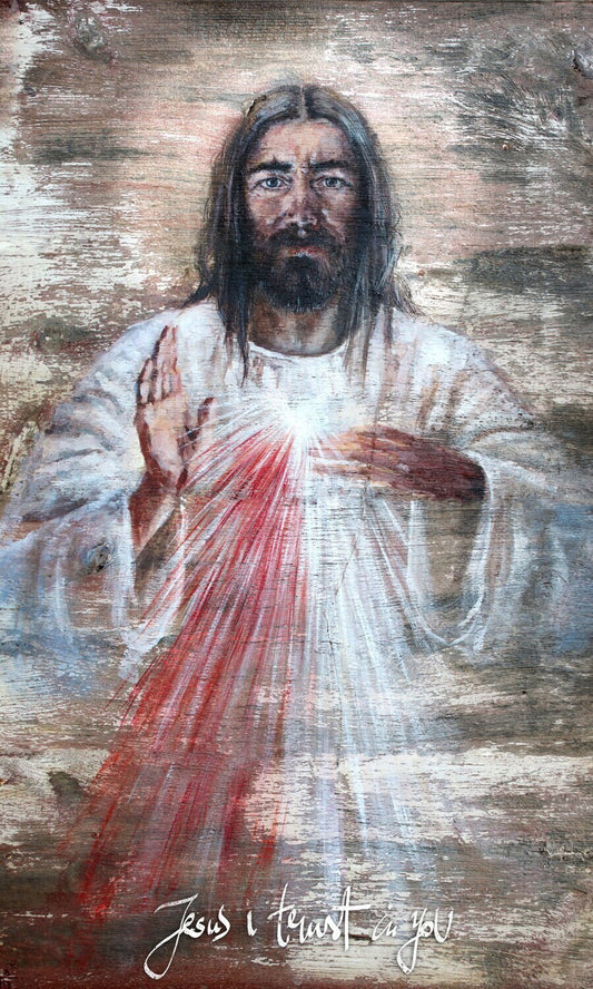 Divine Mercy, giclee print