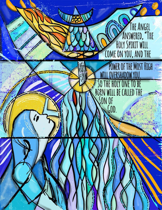 The Annunciation- fine art giclee print