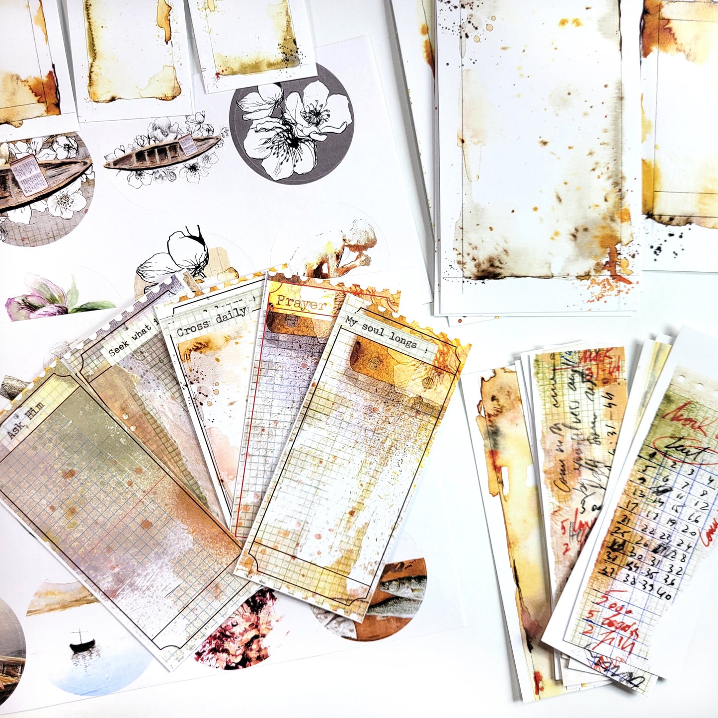 Come with Me- ADD ON journaling cards, tickets, washi and stickers