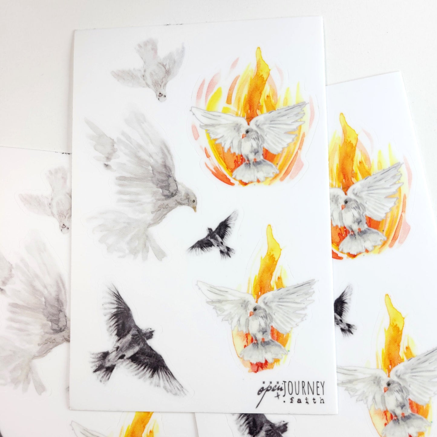 Come Holy Spirit- faith sticker sheet