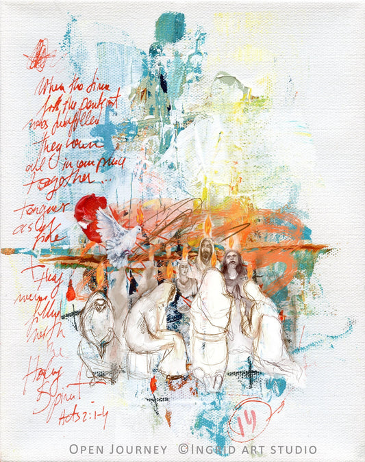 Descent of the Holy Spirit - fine art giclee print