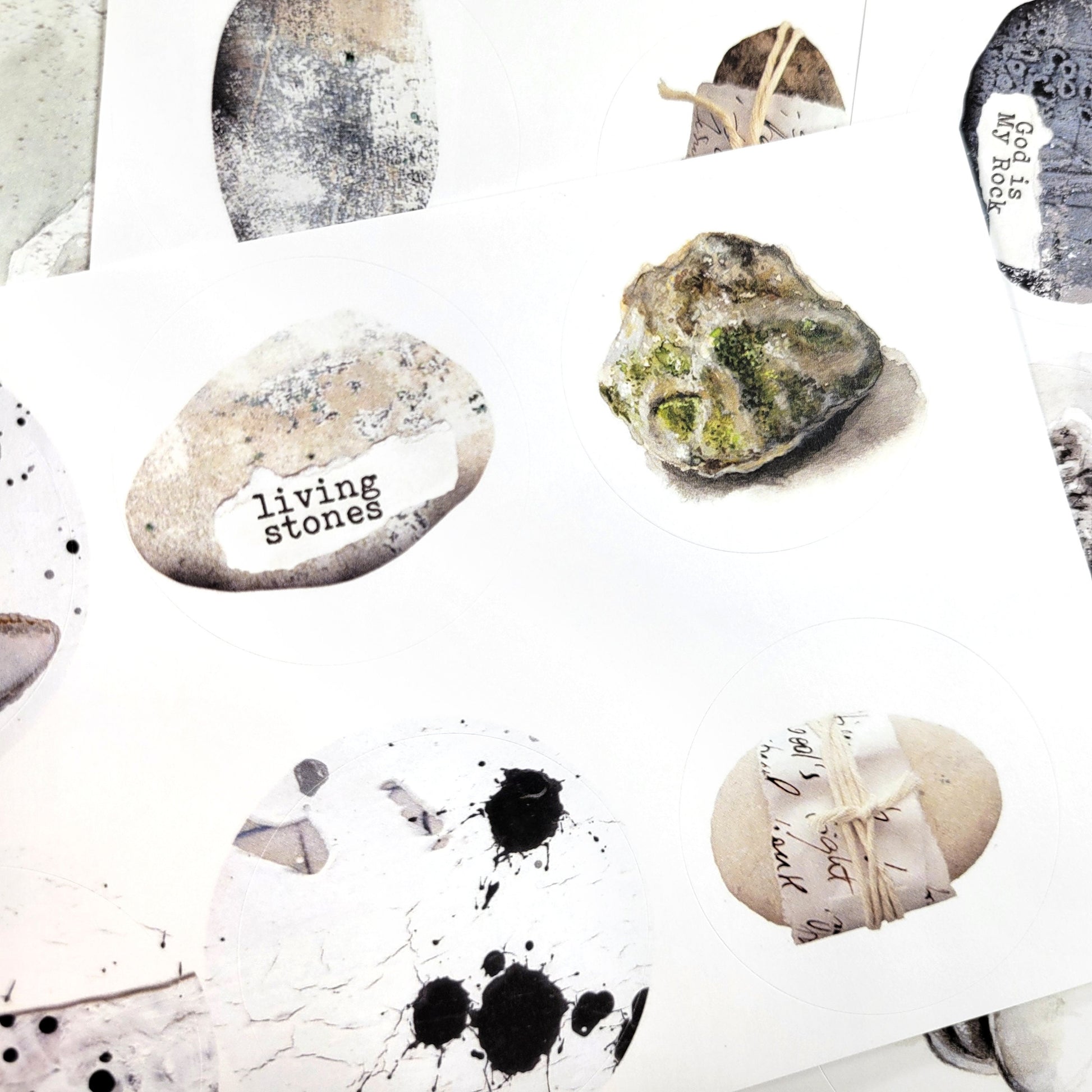 Stones and Prayers - KIDS/YOUTH creative bible study / Bible journaling for kids