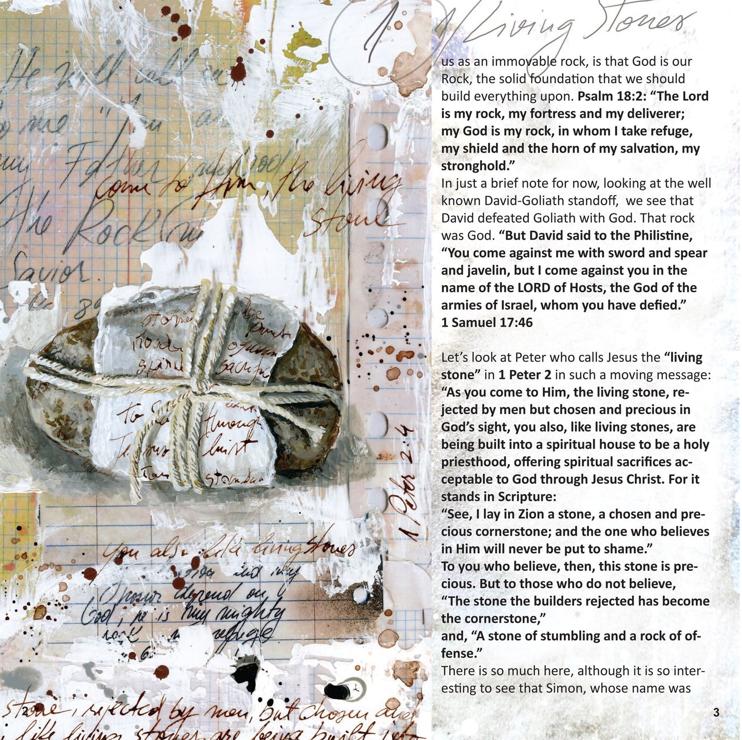 Living Stones, devotional booklet