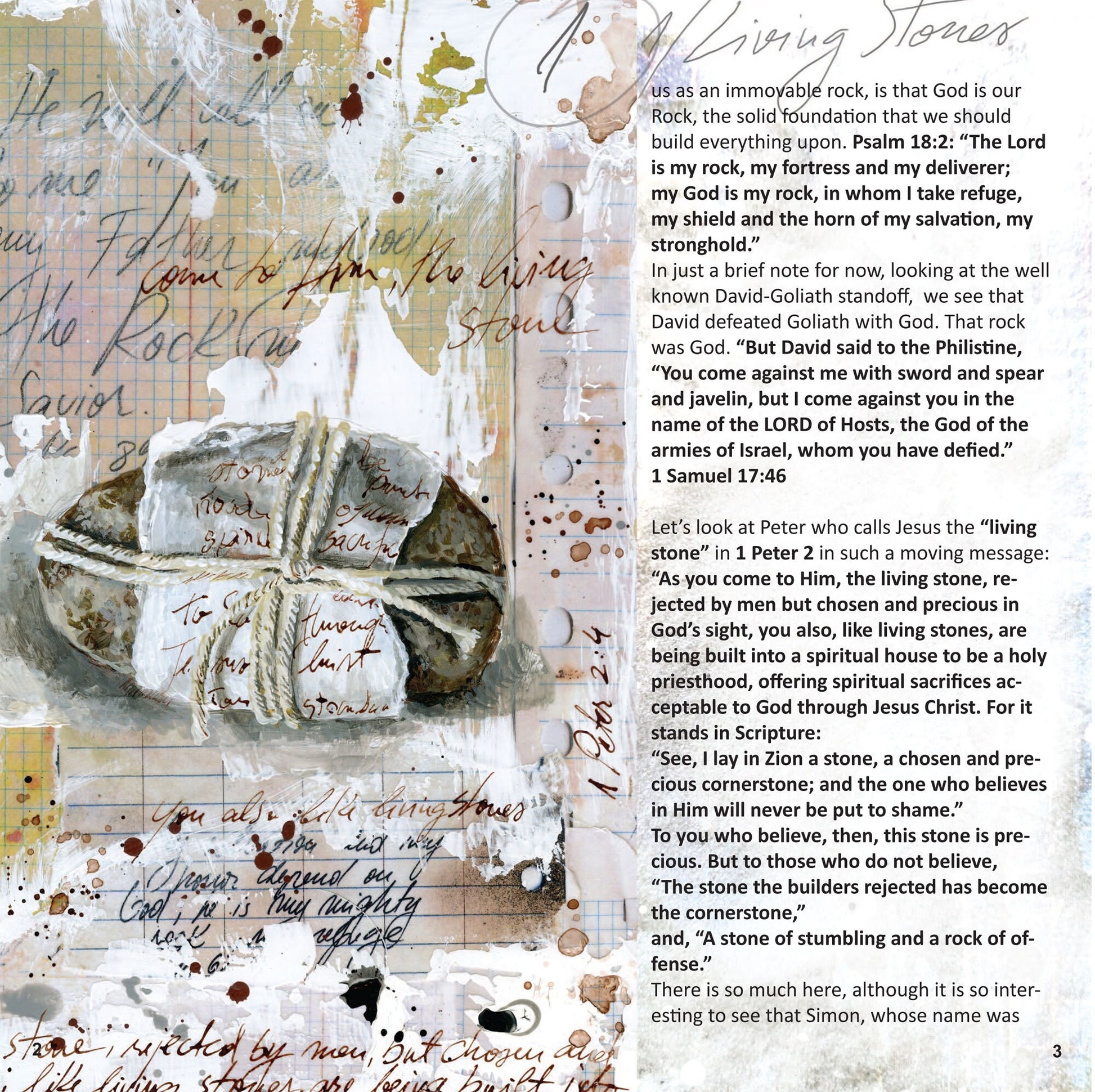 Living Stones, devotional booklet