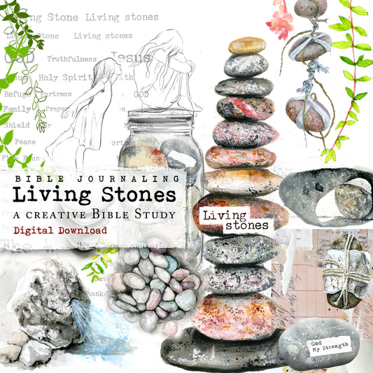 Living Stones - creative bible study - digital download