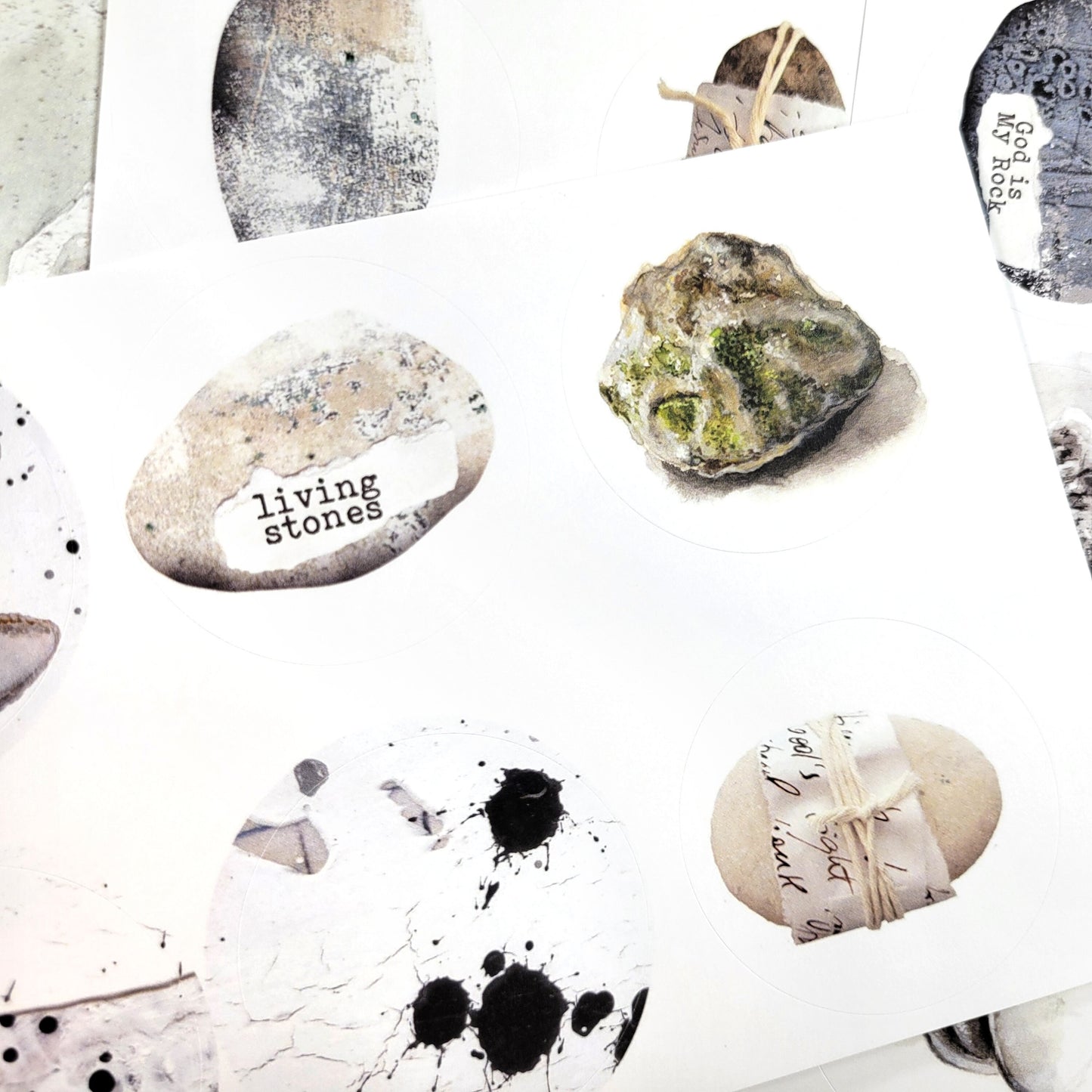 Living Stones ADD ON Bible journaling kit elements