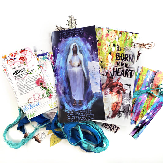 Born in my heart - ADVENT creative bible study / Bible journaling creative devotional kit