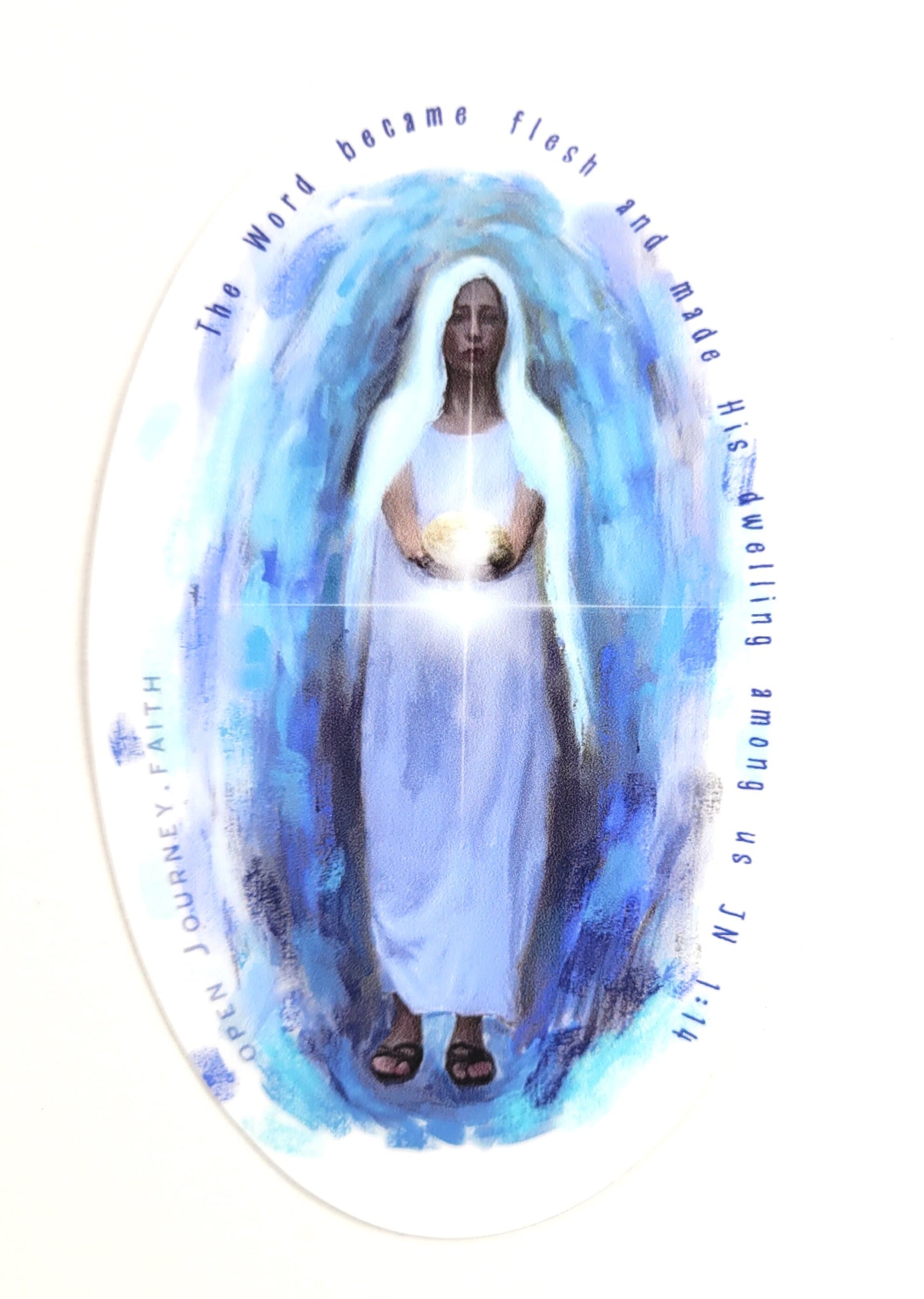 The Word dwelt among us - vinyl sticker