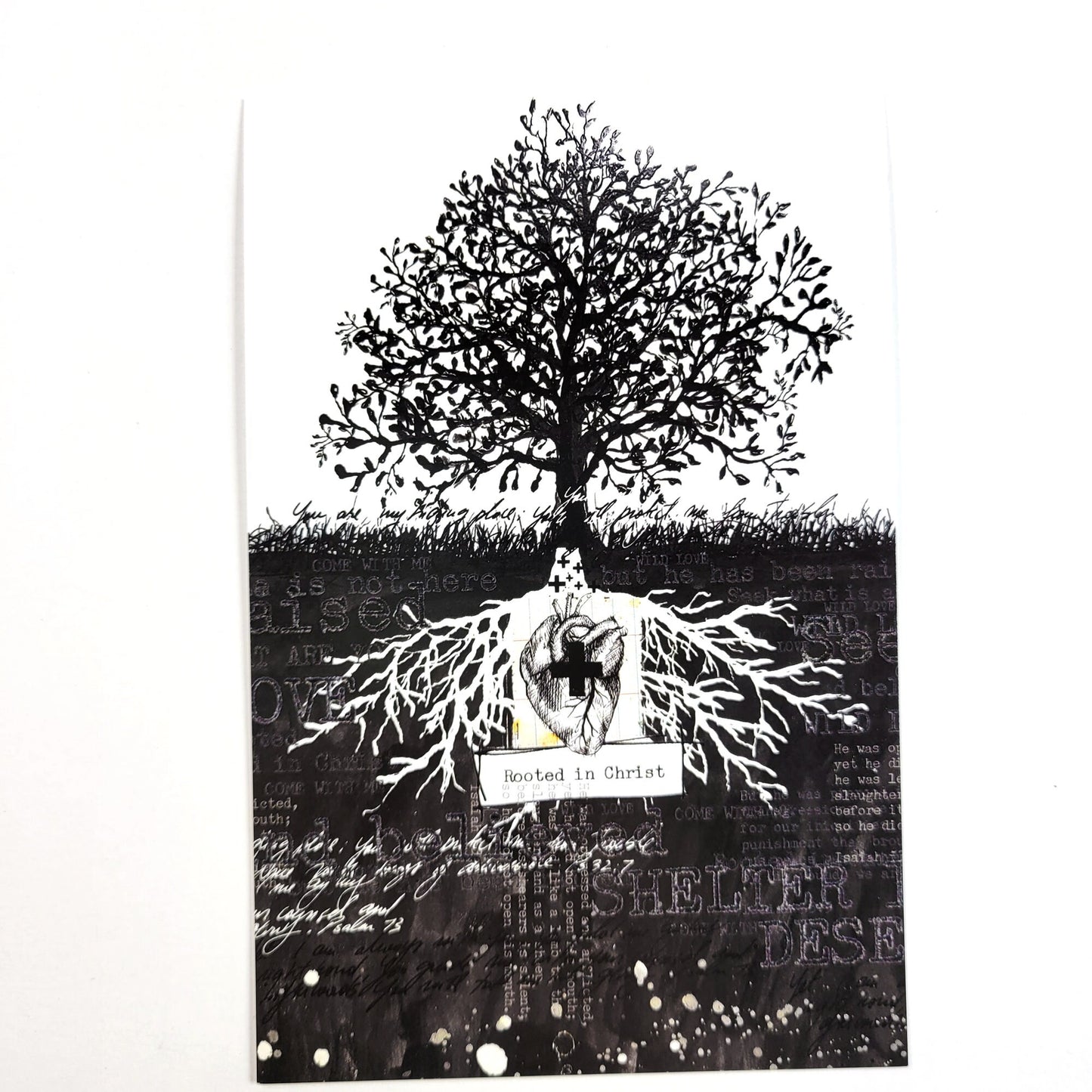 Set of 6 Lent, Encouragement post cards