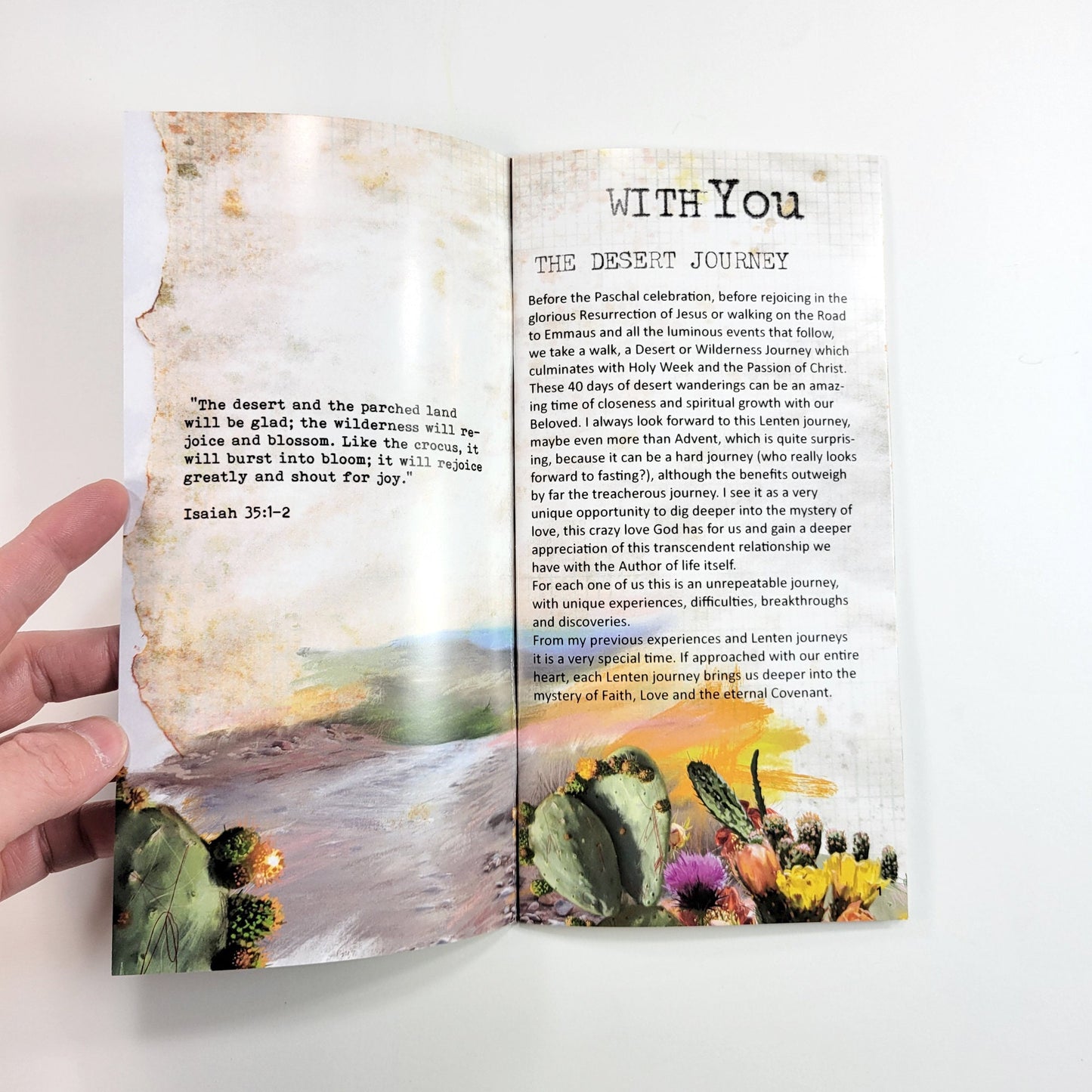 With You - LENT devotional booklet
