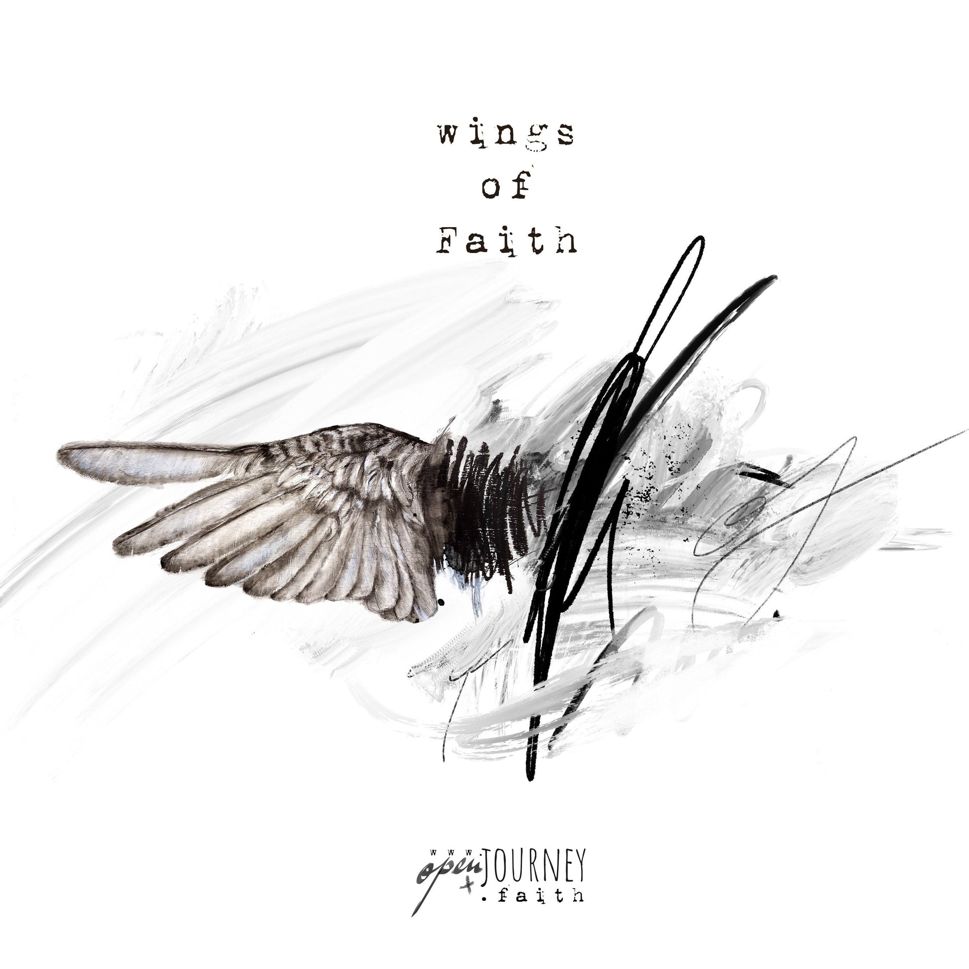 Wings of Faith - a creative bible study, Bible journaling creative devotional - digital download