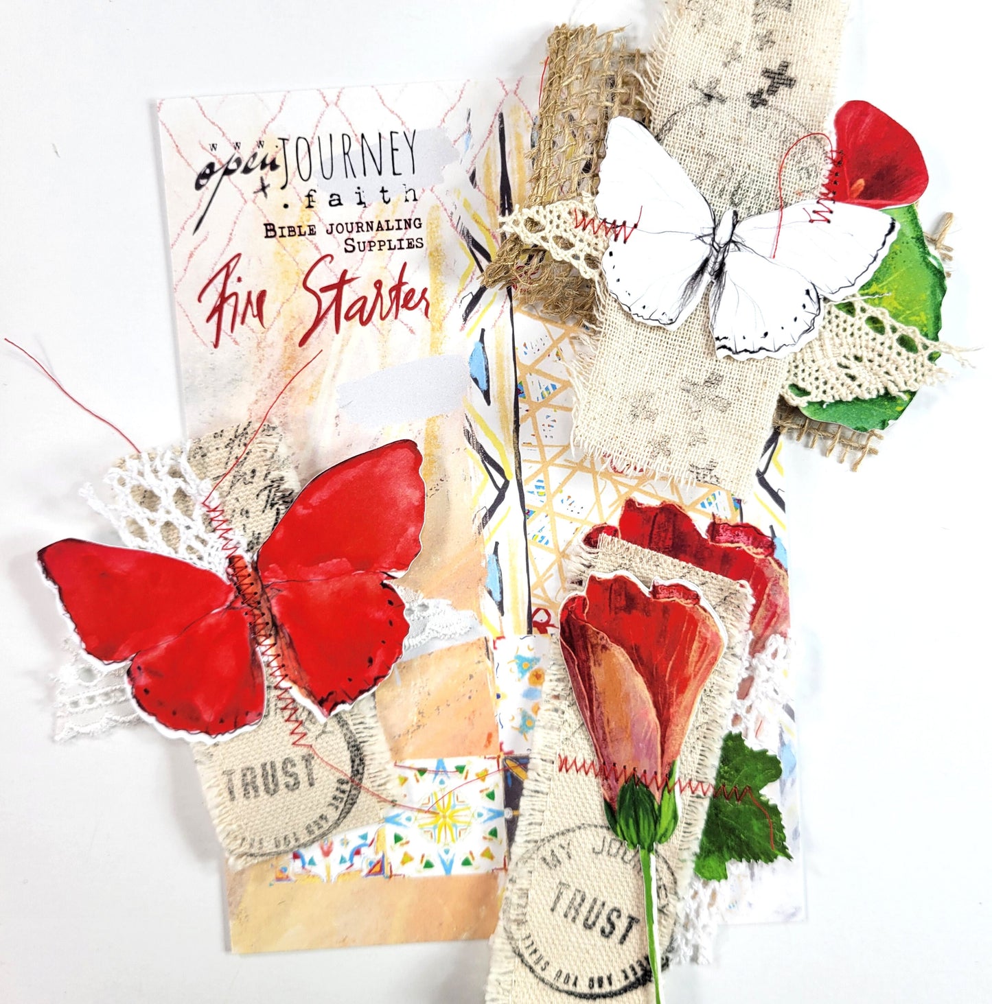 Fire Starter- ADD ON sewn elements - 3 piece
