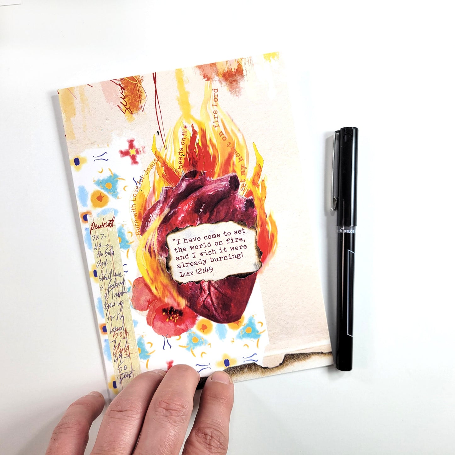 Set of 7 faith cards, greeting cards 5x7