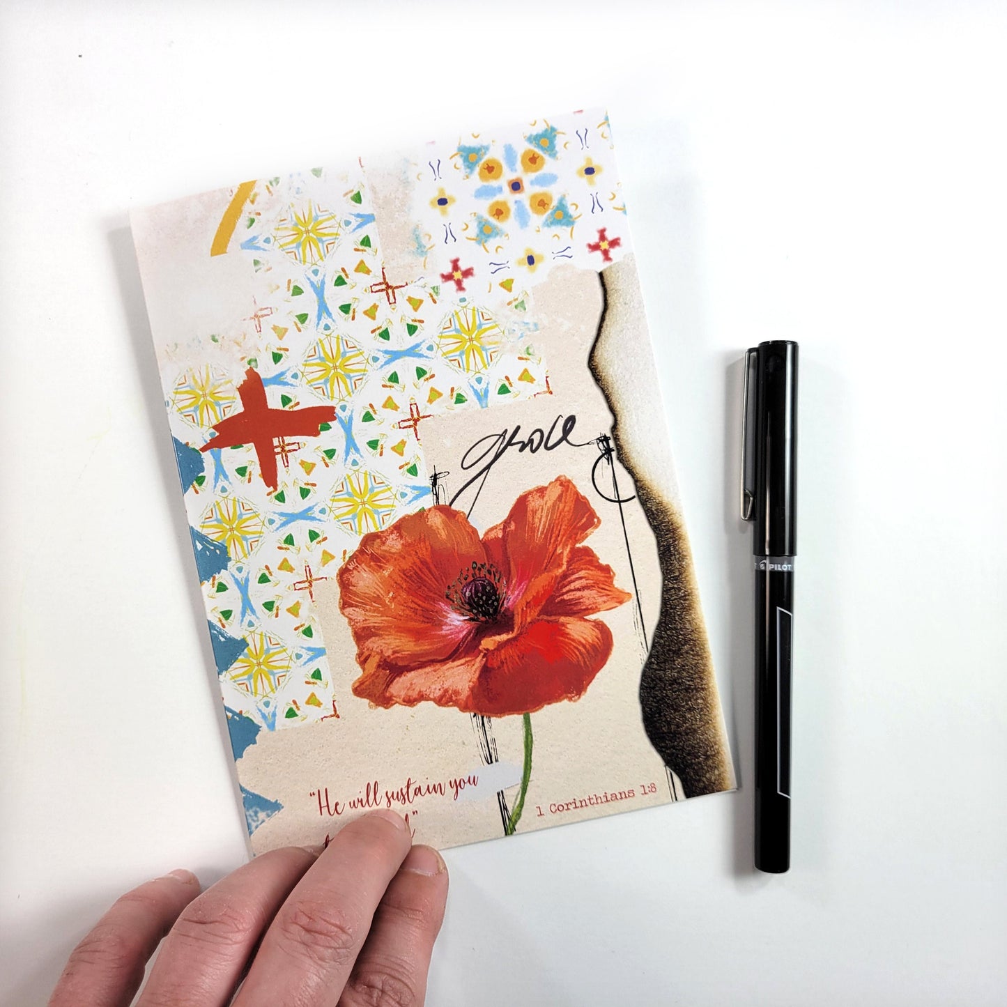 Set of 7 faith cards, greeting cards 5x7