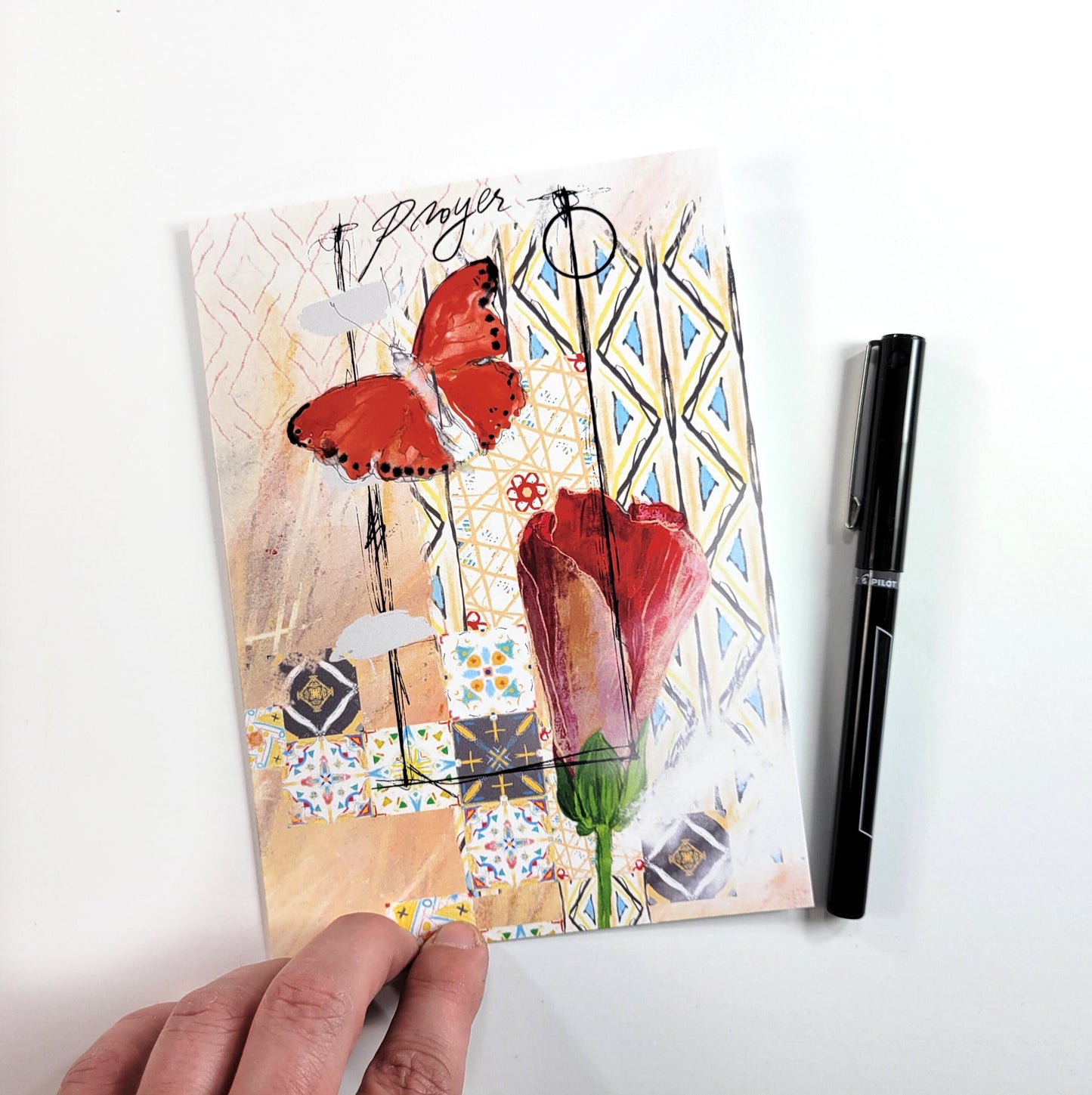Set of 7 faith cards, greeting cards 5x7