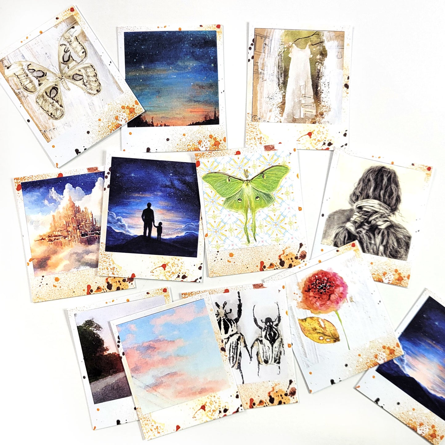 Beautiful 2 Purpose and Beauty kit ADD ON - Polaroid images and blank frames