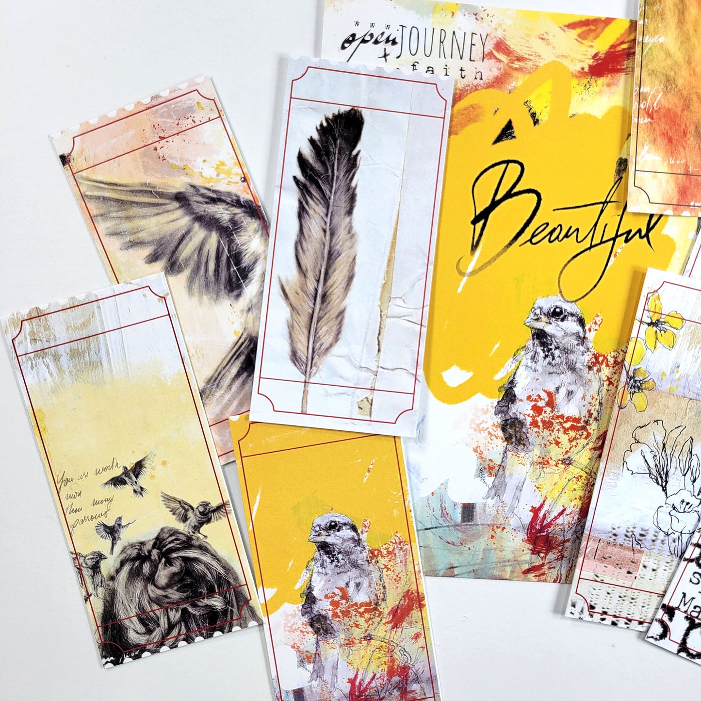 Beautiful 3 - Beauty of Small Things ADD ON kit - Journaling tickets