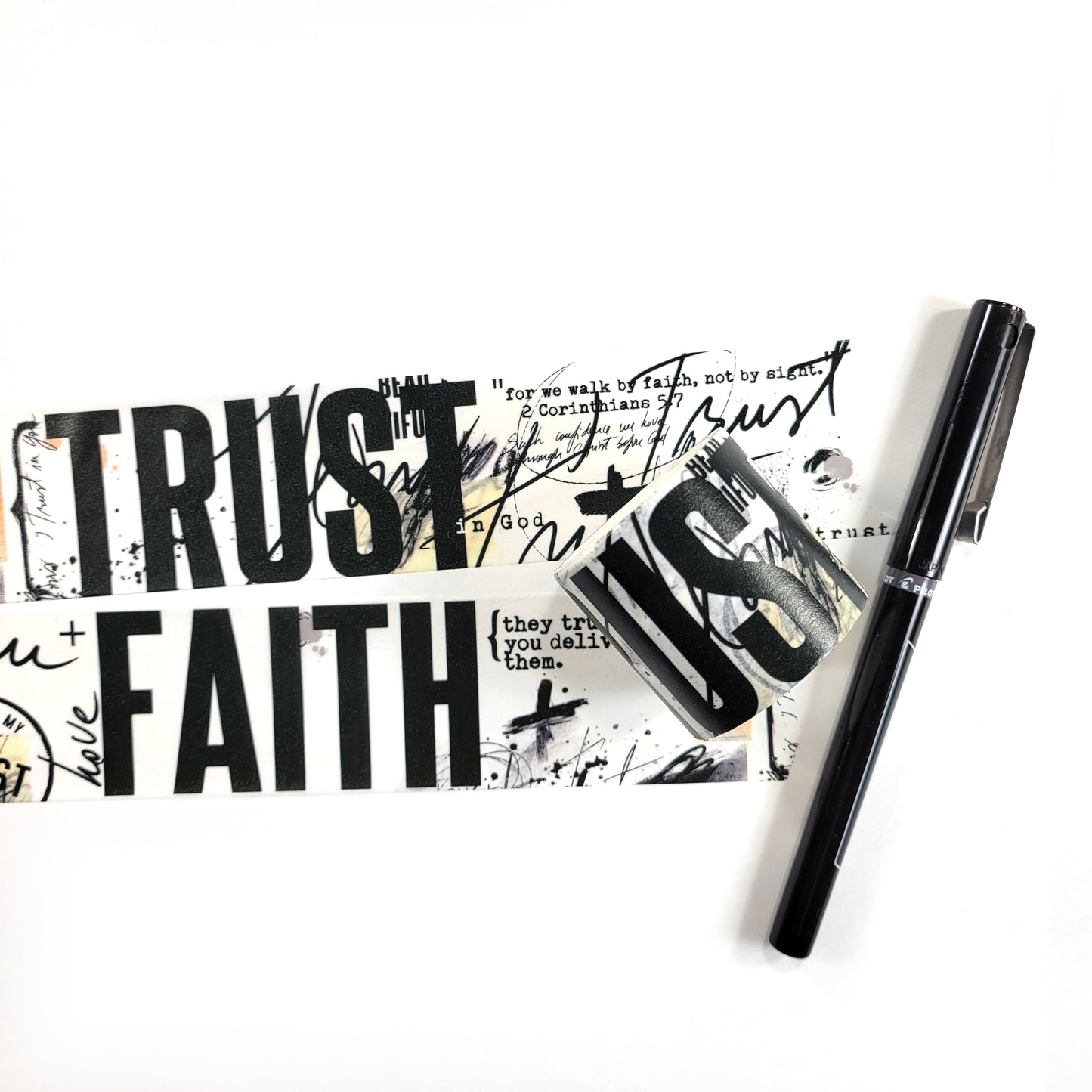 Trust and Faith- WIDE washi tape
